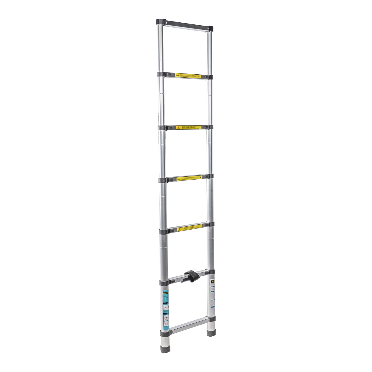 Scara telescopica Detoolz, inaltime maxima 2m, 7 trepte, greutate maxima suportata 150 kg - imagine 3