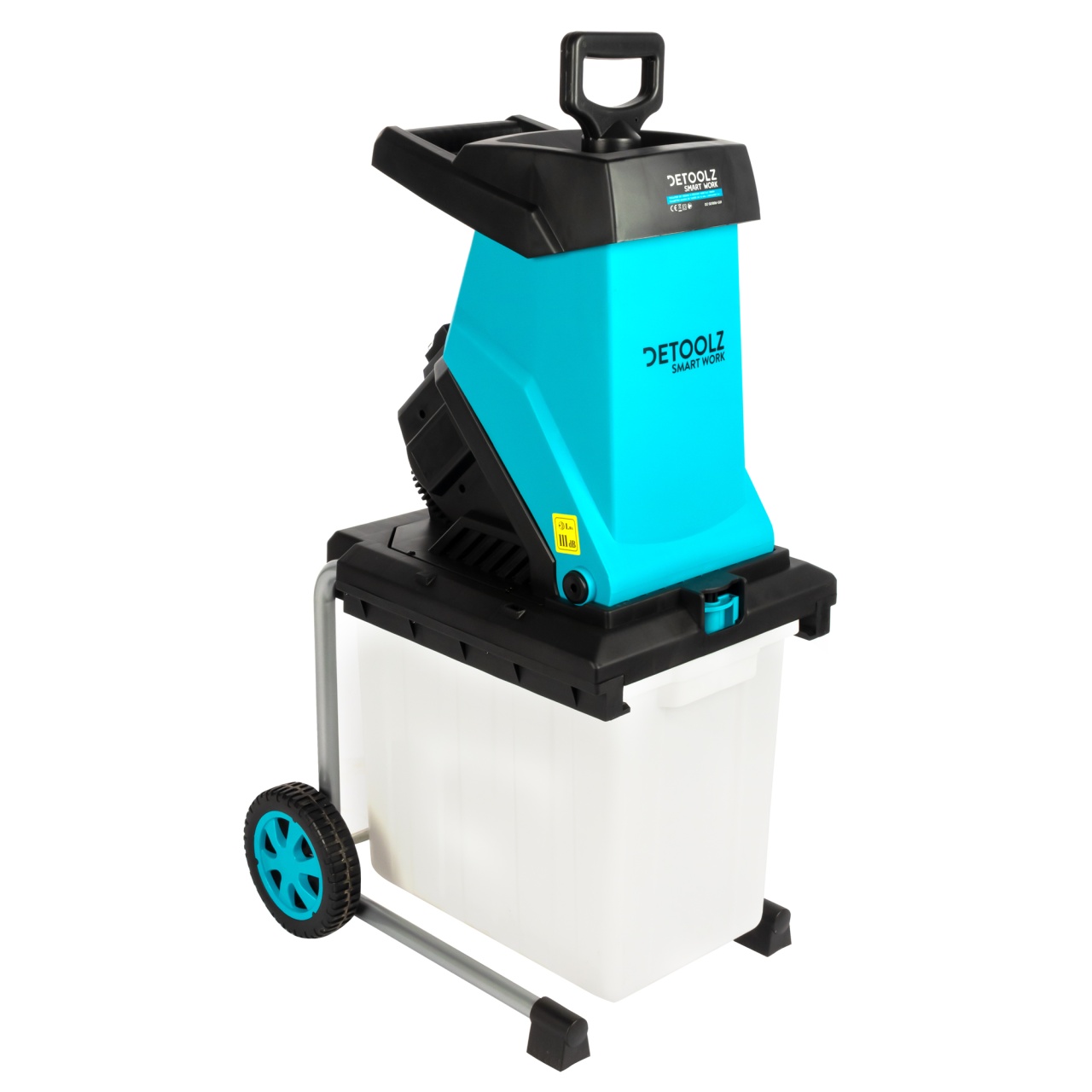 Tocator de crengi si resturi vegetale, 2800W, 45mm diametru maxim de taiere, container 50L [8]