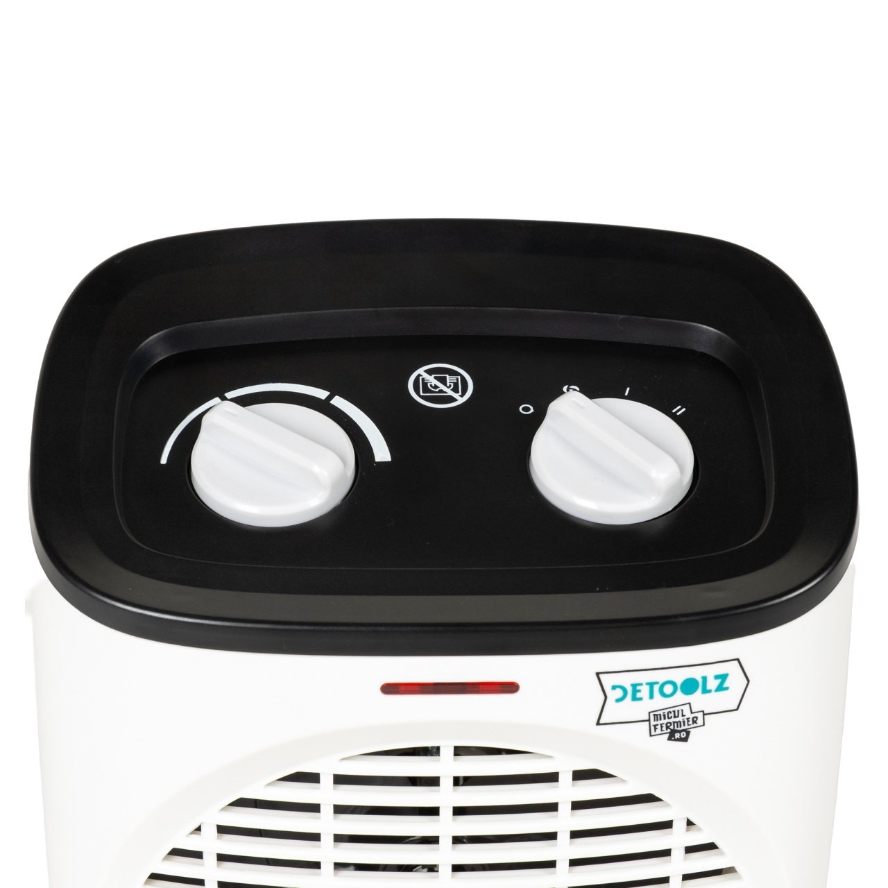 Aeroterma electrica Detoolz 1000/2000W, carcasa plastic [1]