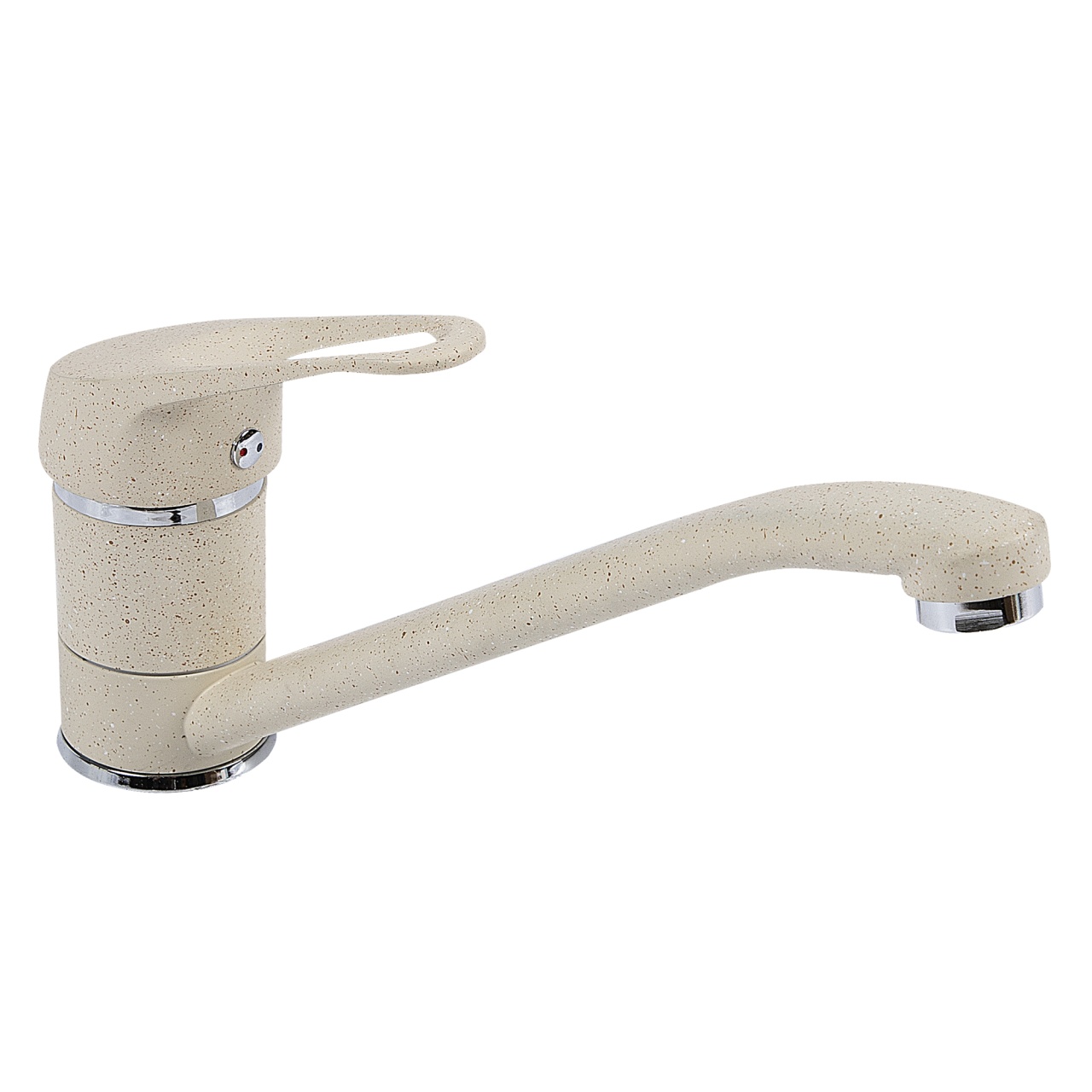 Import - Baterie monocomanda pipa mobila 226mm bej