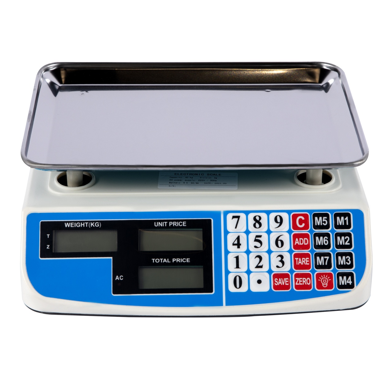 Fara categoriee - Cantar electronic Micul Fermier 40Kg afisaj dublu model 2