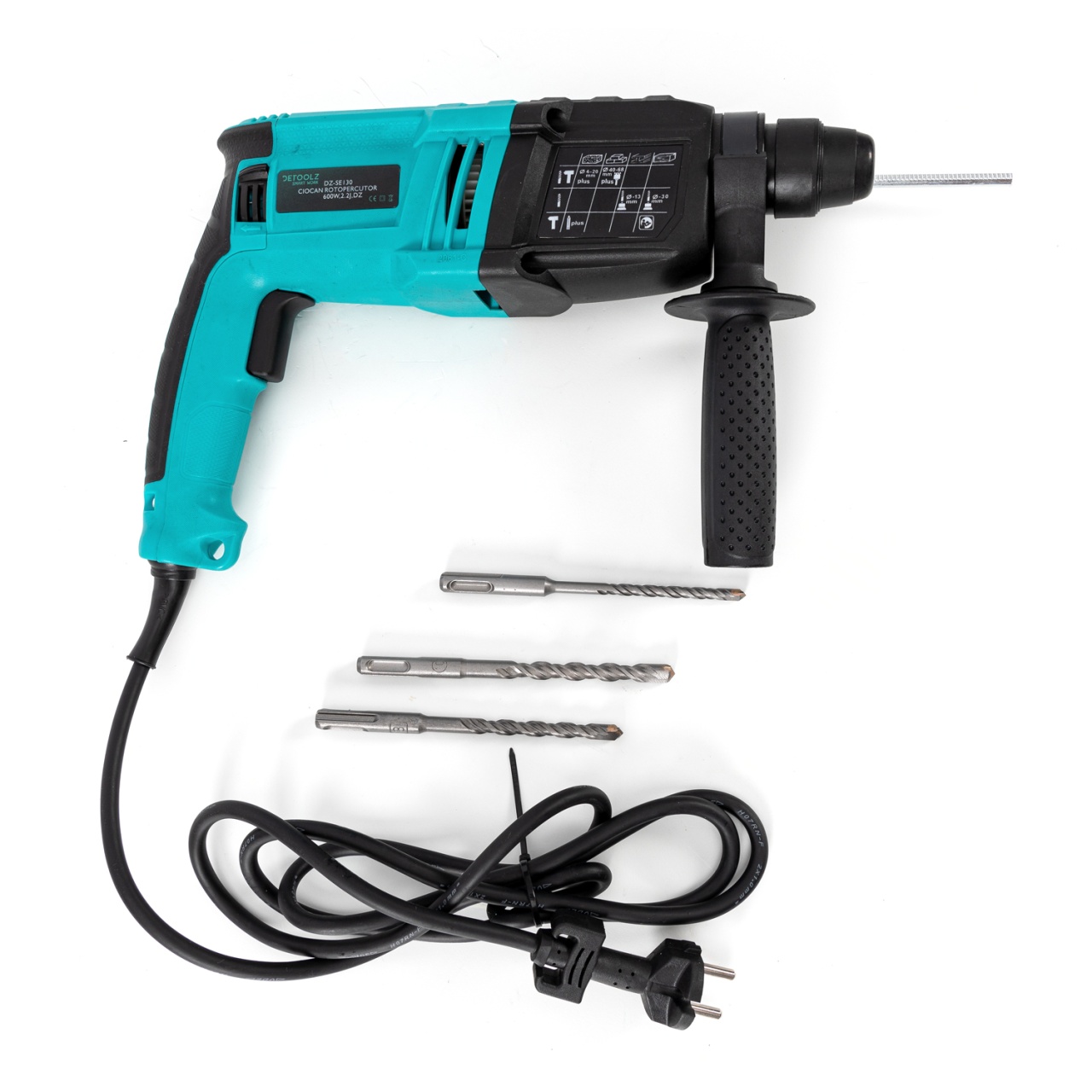 Ciocan rotopercutor 600W, 2.2J, DZ - imagine 3