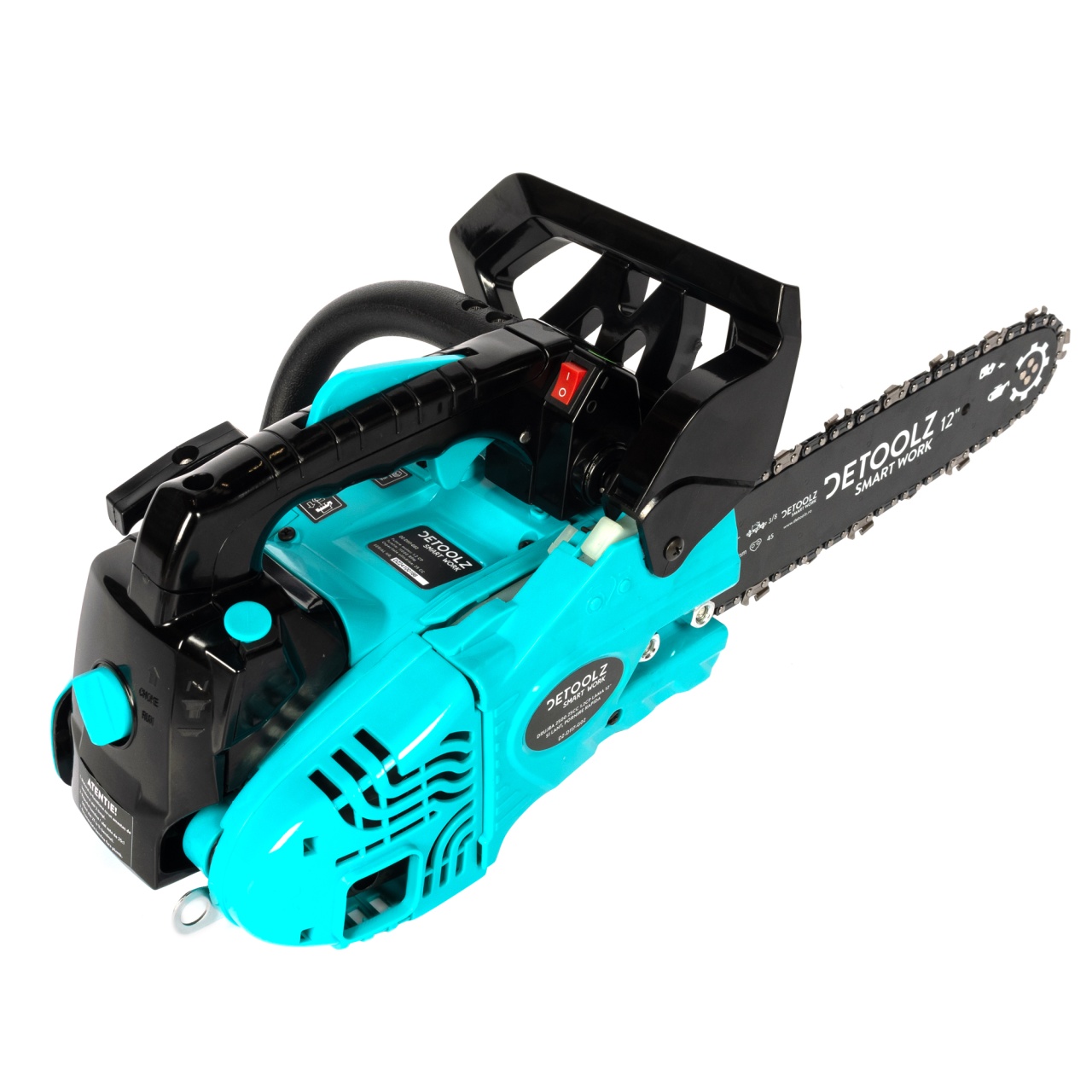 Drujba Detoolz 2500, 1.2CP, cu lama 12'' si lant, pornire rapida [8]