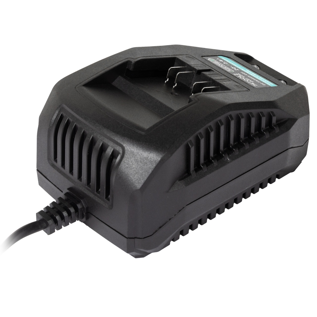 Incarcator rapid pentru acumulator 20V, incarcare 2.4A/h, Detoolz [4]