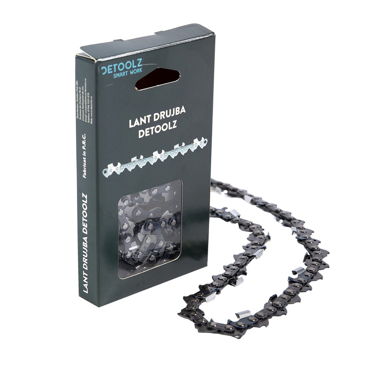 Drujbe si accesorii - Lant drujba Detoolz, lungime 14'', pas 0.325'', grosime 1.3mm, 56 pinteni, 28 dinti, full chisel