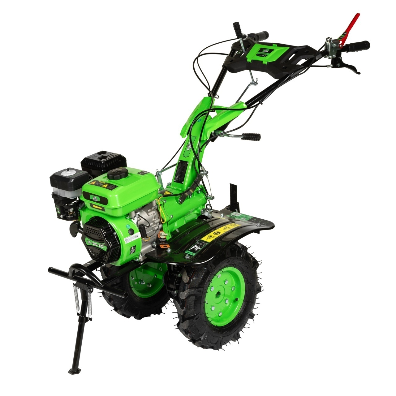 Motocultor Micul Fermier, 8.5CP, 212cc, motor pe benzina 4 timpi, 3 trepte de viteza, pornire manuala, cu roti [5]