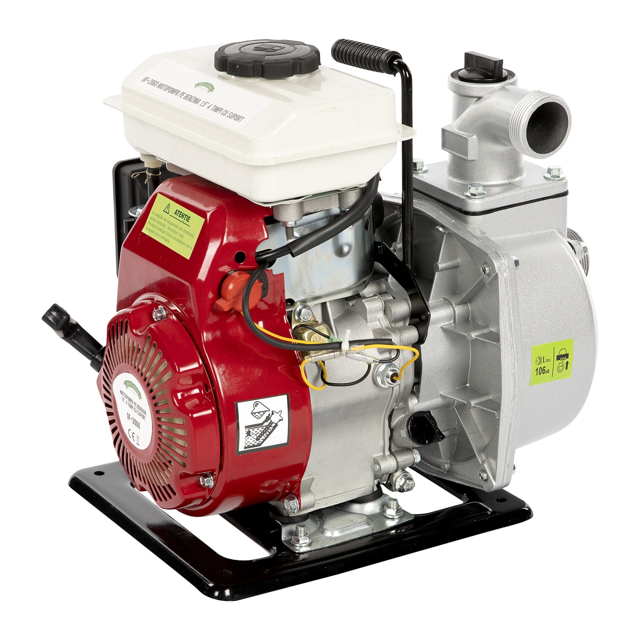 Motopompe si accesorii - Motopompa Micul Fermier 3.5cp 118cc, benzina 4t, racord 1.5", debit 18000l/h