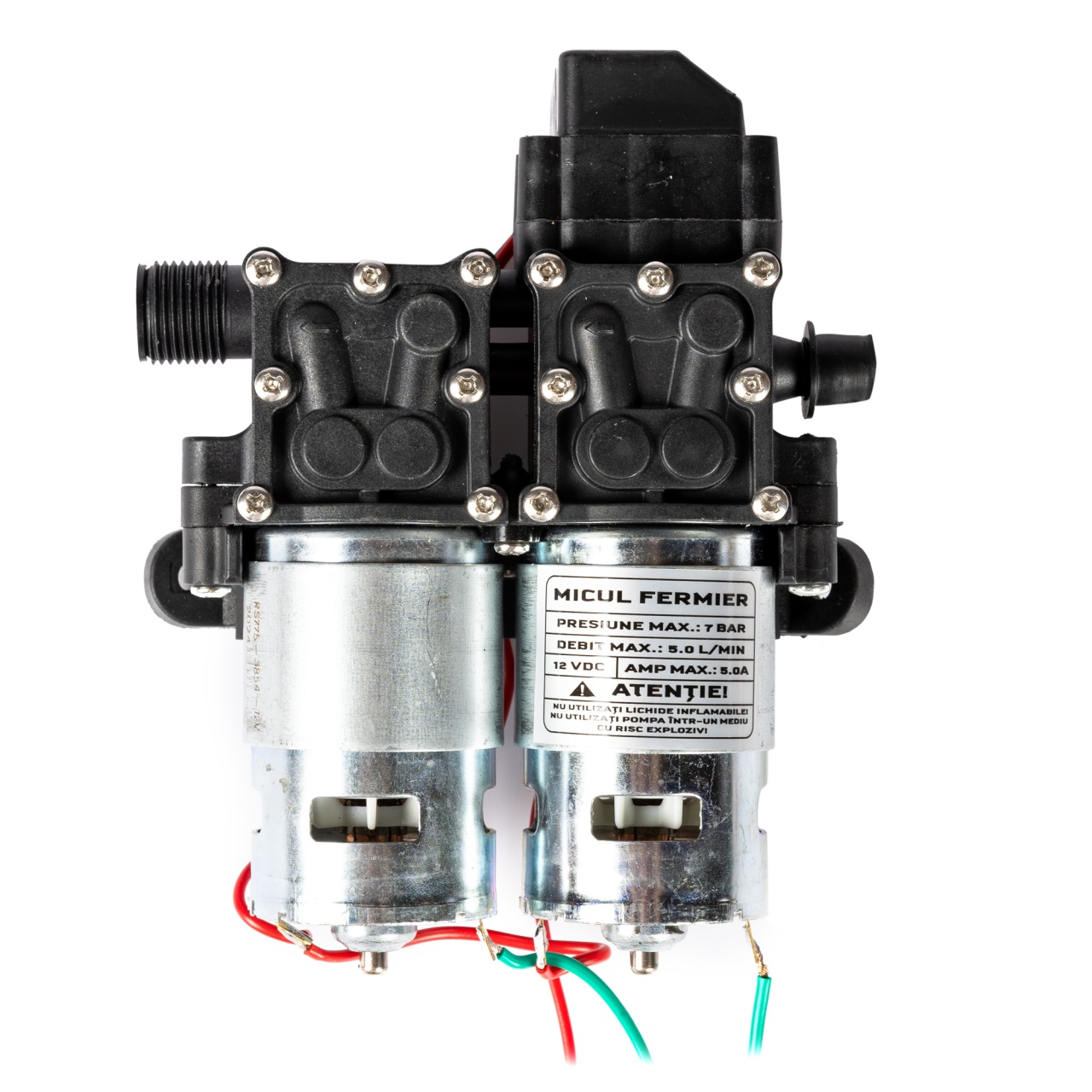 Fara categoriee - Pompa de presiune Micul Fermier cu filet, dubla