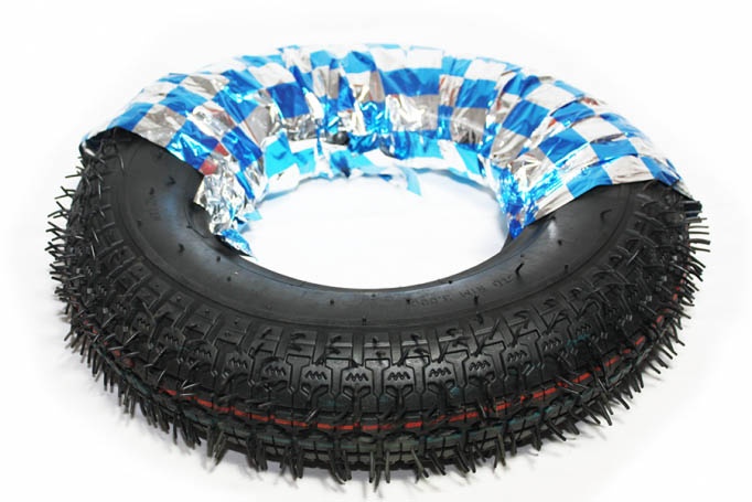 Accesorii - Cauciuc + camera Micul Fermier 3.50-8, profil clasic, premium