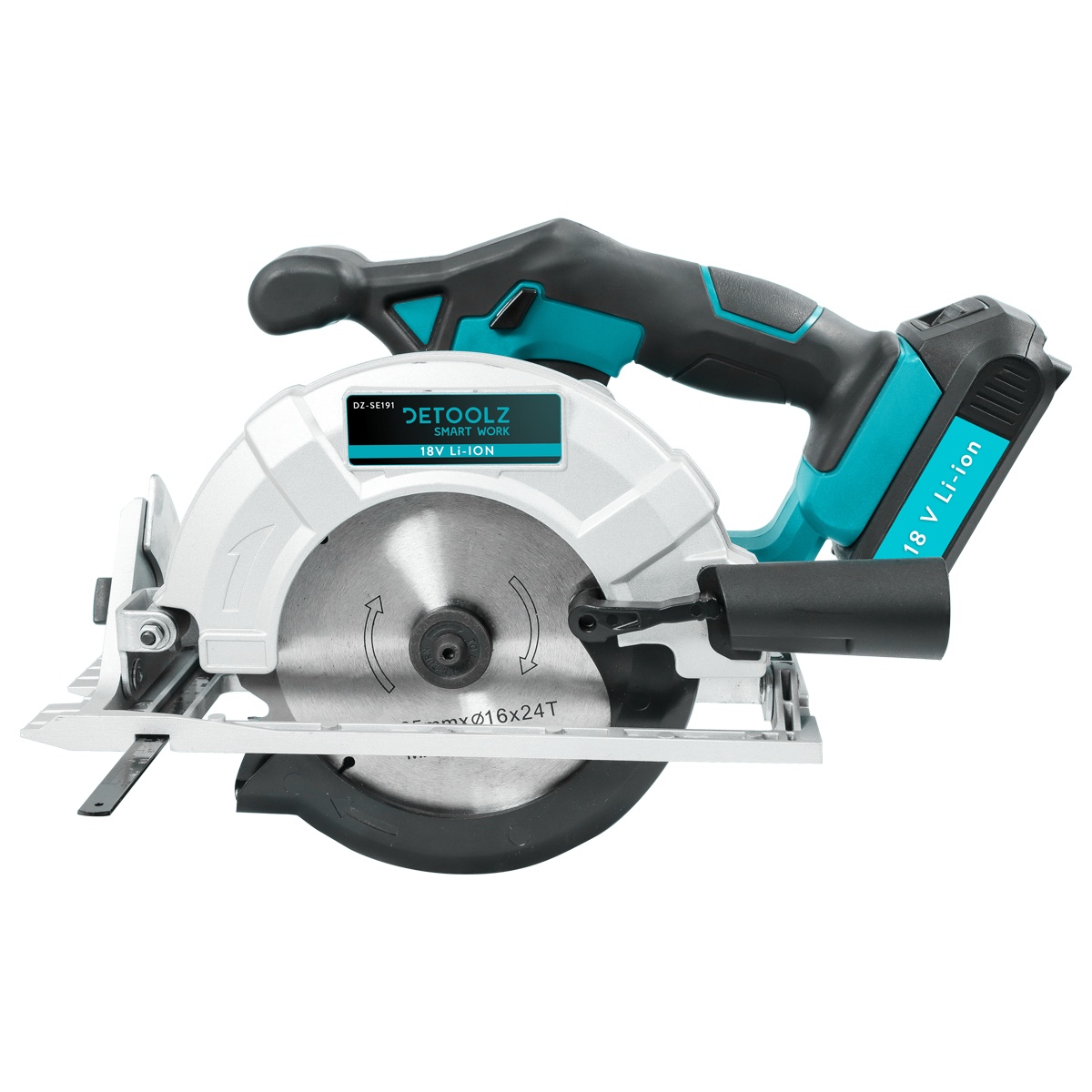 Drujbe pe acumulator - Fierastrau circular Ø165mm 18V