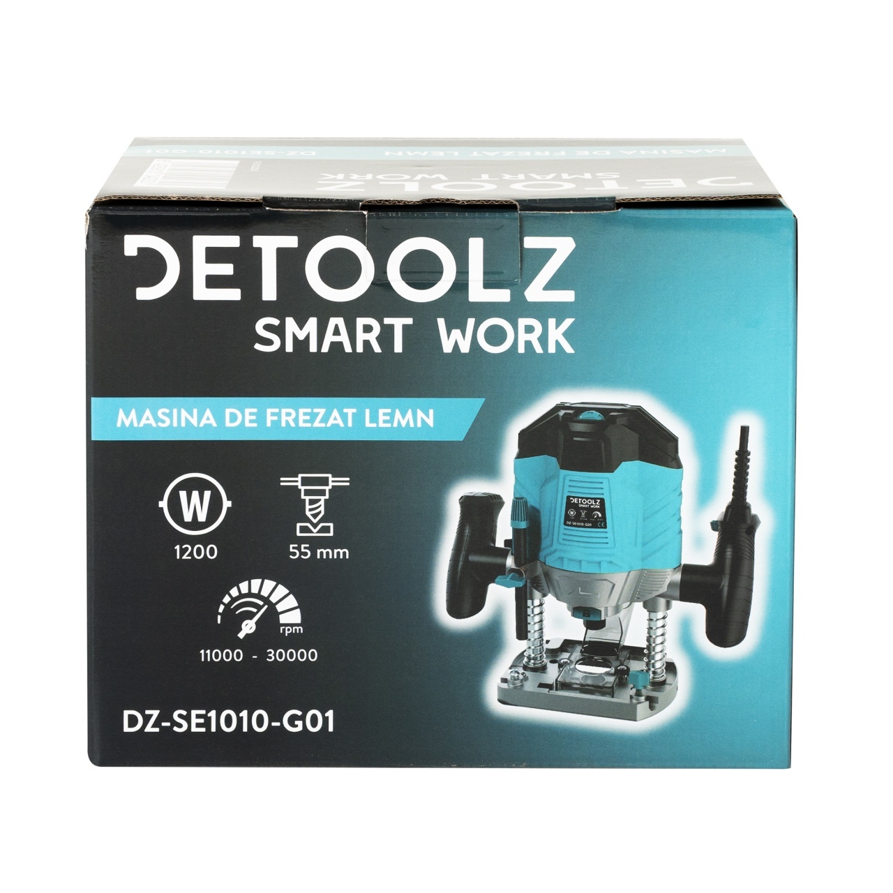 Masina de frezat lemn, Detoolz, 1200W 55mm, variator [5]