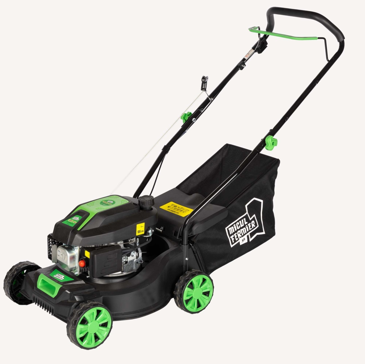 Fara categoriee - Masina de tuns gazon 2.5CP cu latime de taiere 41cm si sac colector 45L