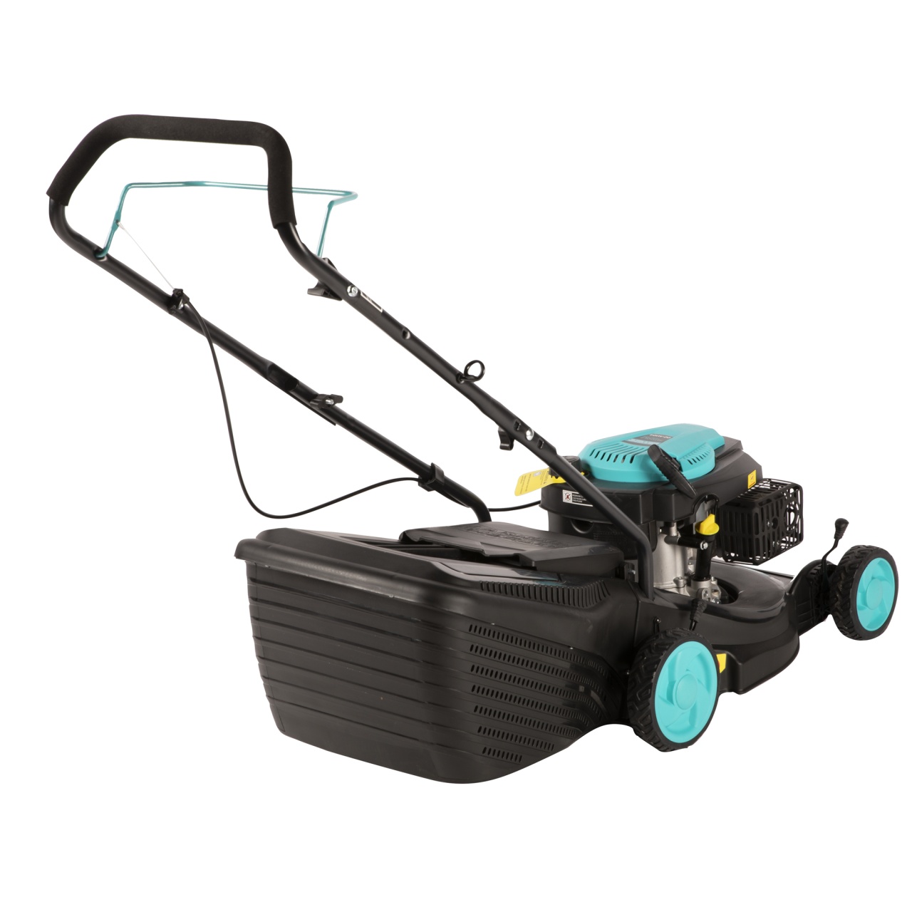 Masina de tuns gazon Detoolz, 3.5CP, 146CC, latime de taiere 40 cm, colector 40L - imagine 2