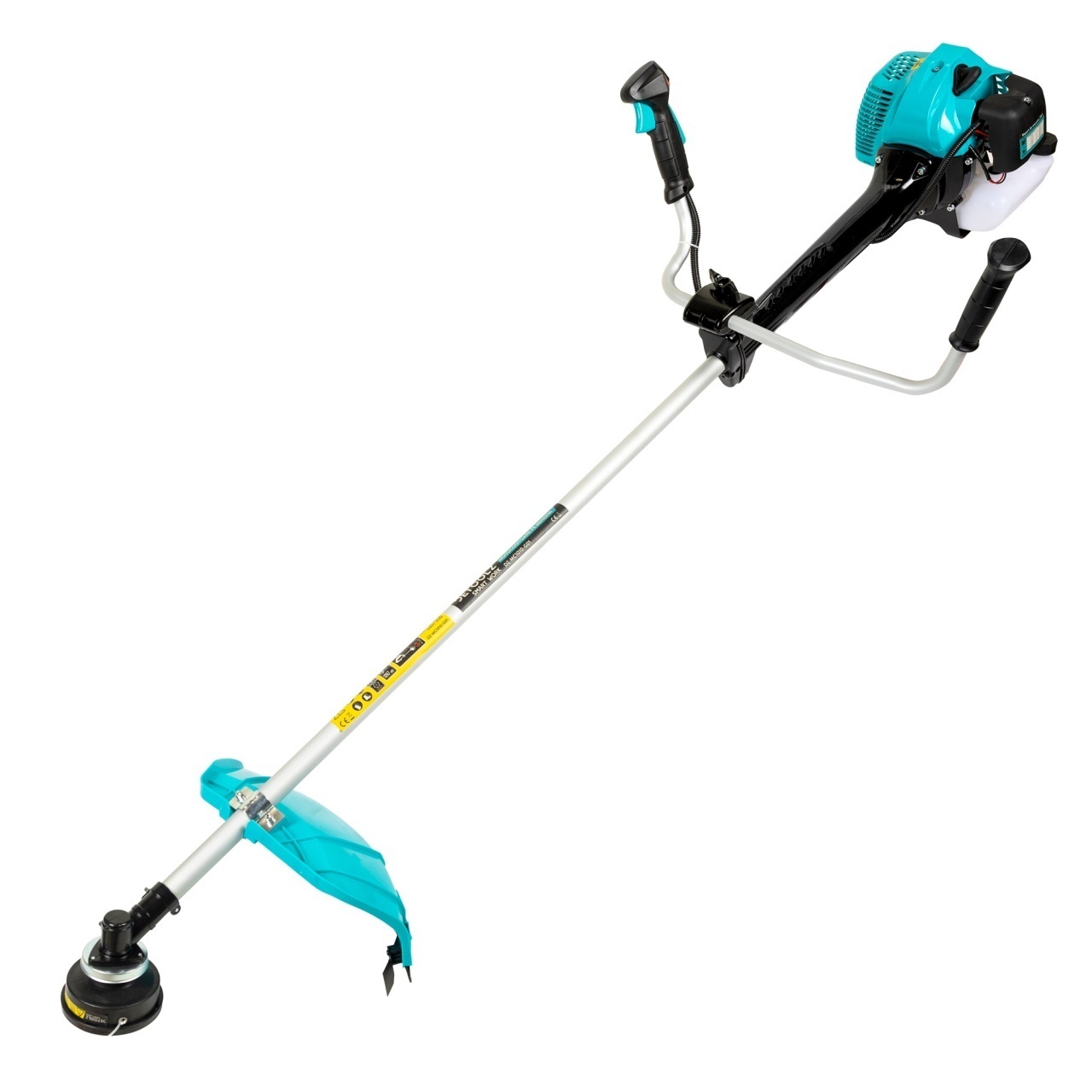 Motocoasa 2.8CP 52CC Motor Benzina 2T Detoolz DZ-MC1010-G01, Pornire Rapida, 4 Accesorii, Tija 28Mm