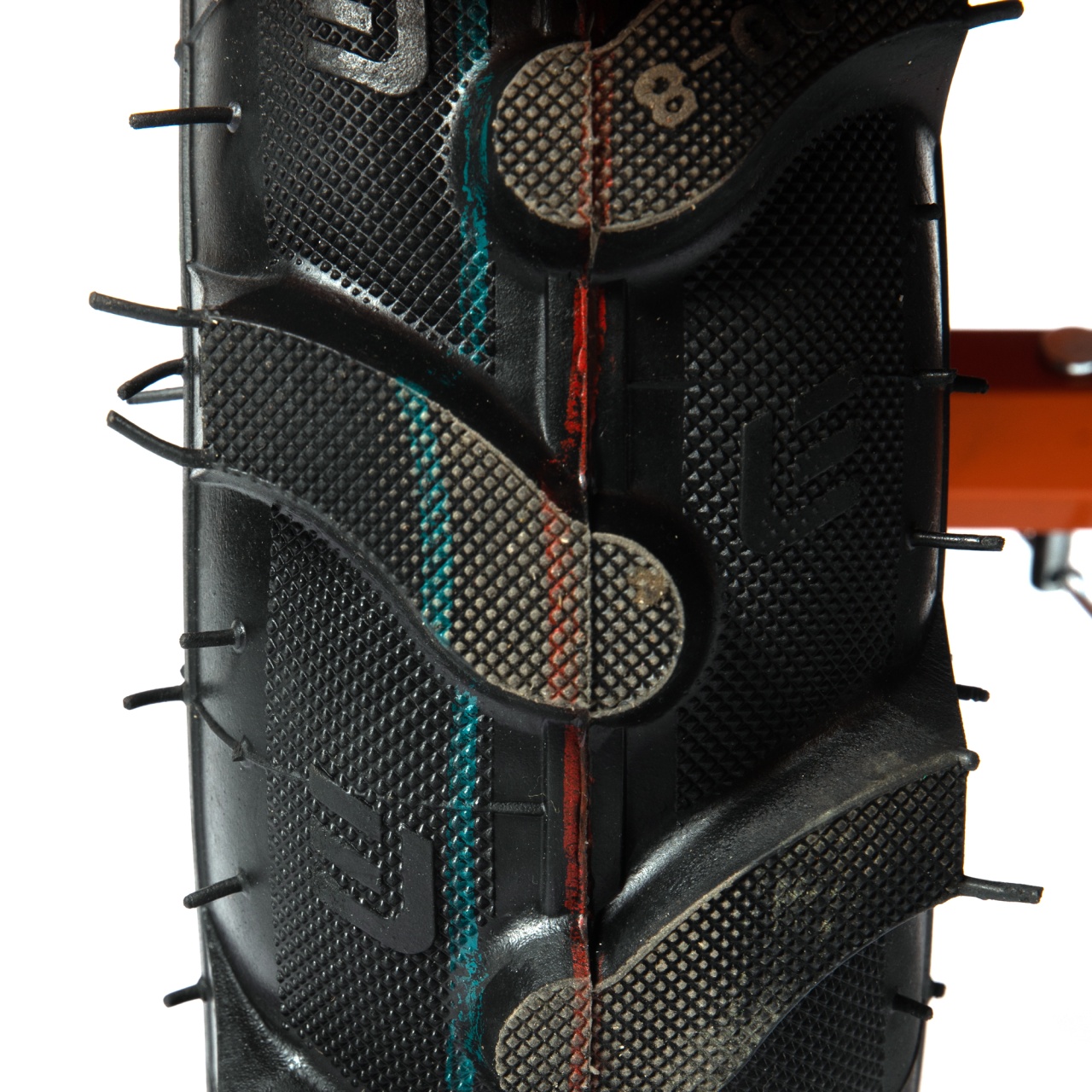 Motocultor Detoolz 8cp 212cc, benzina 4T, 3 viteze, pornire manuala, cu roti - imagine 3
