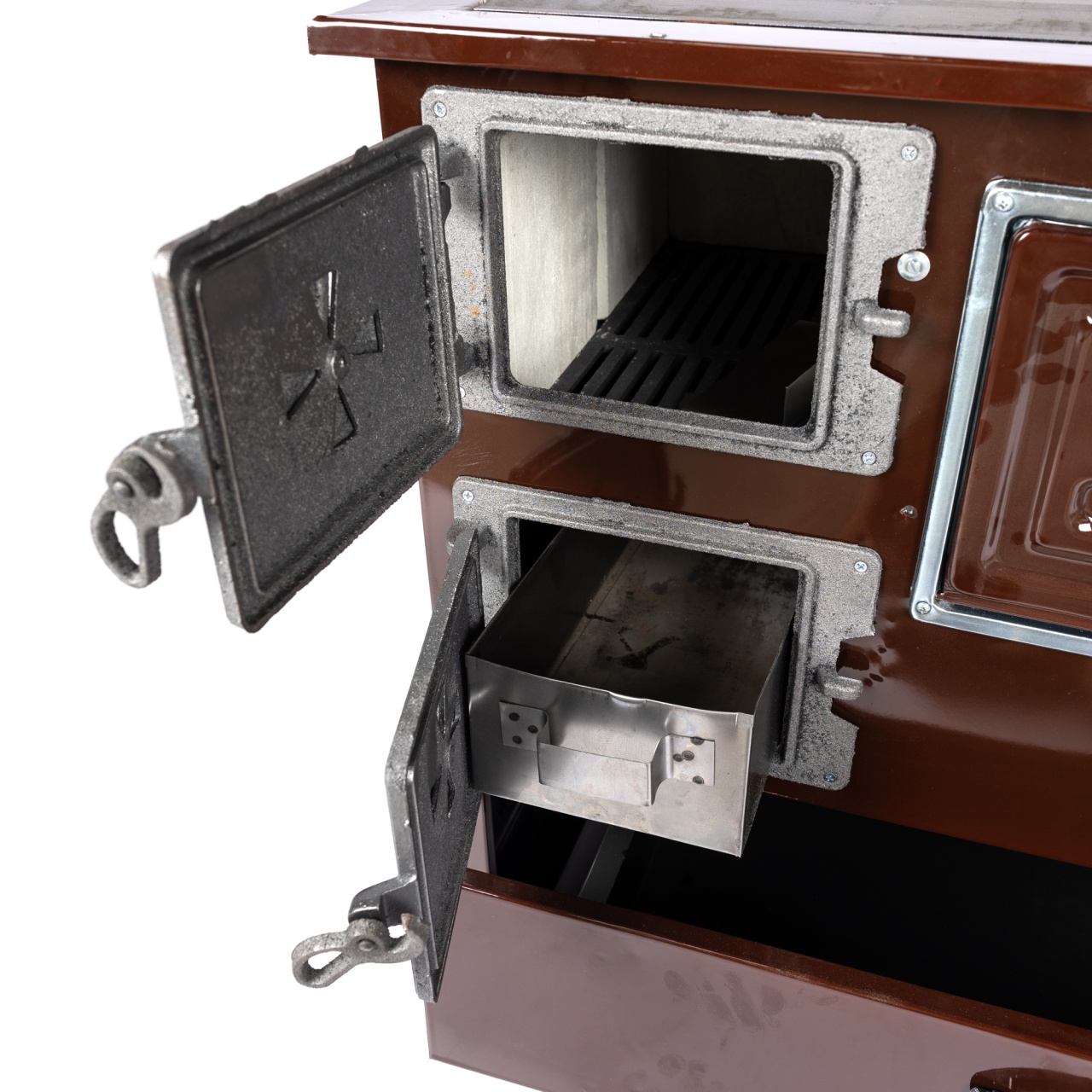 Soba pe lemne 9kW Grand Fantazia, cos dreapta - imagine 2