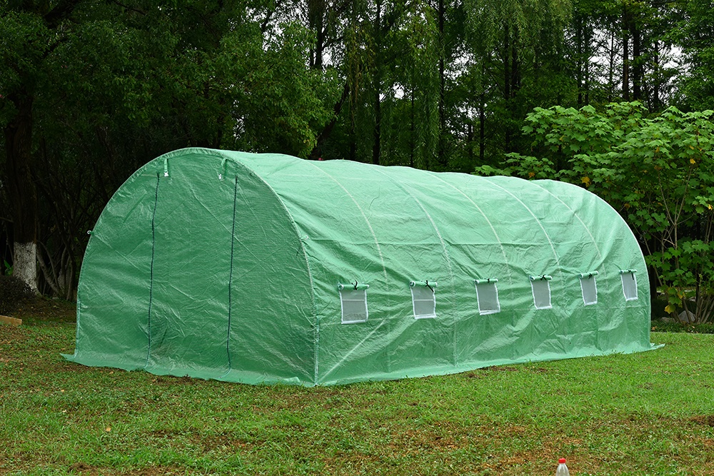 Solar/Sera 6X3x2m Micul Fermier GF-2045, Polietilena, Densitate 140G/mp UV4