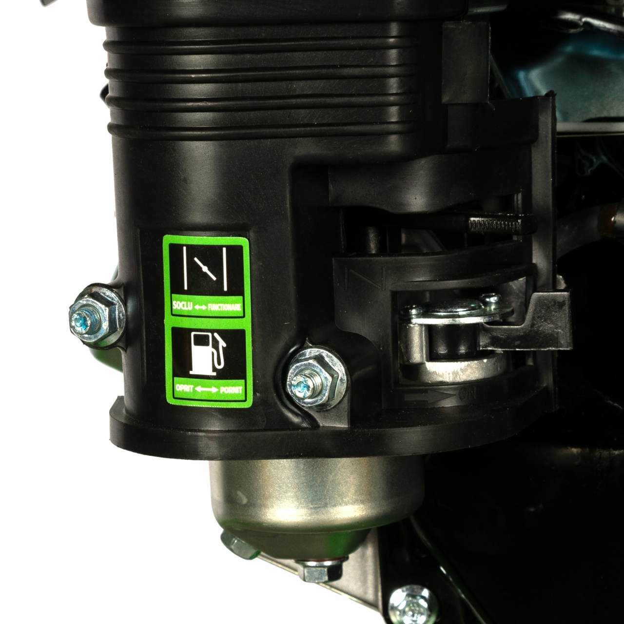 Tocator crengi Micul Fermier, motor benzina 18CP, diametru maxim de taiere Ø120mm, cu carlig de remorcare, pentru brichete [6]