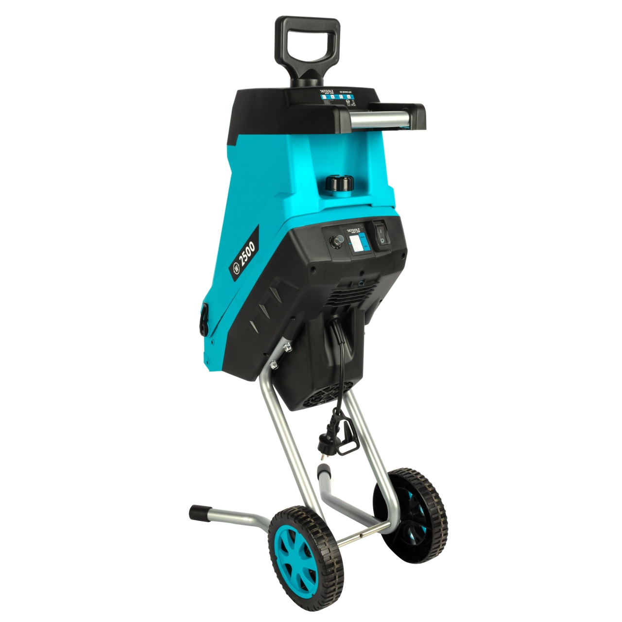 Tocator de crengi si resturi vegetale, 2500W, 45mm diametru maxim de taiere, cu sac colector 45L [3]