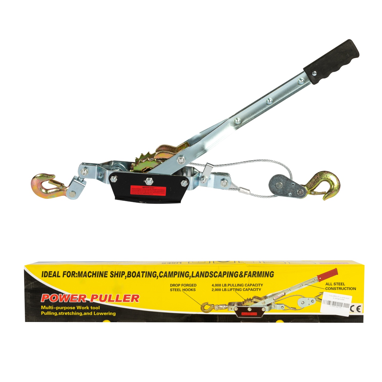 Troliu PRO 4T cu dinti dubli si carlige duble [8]