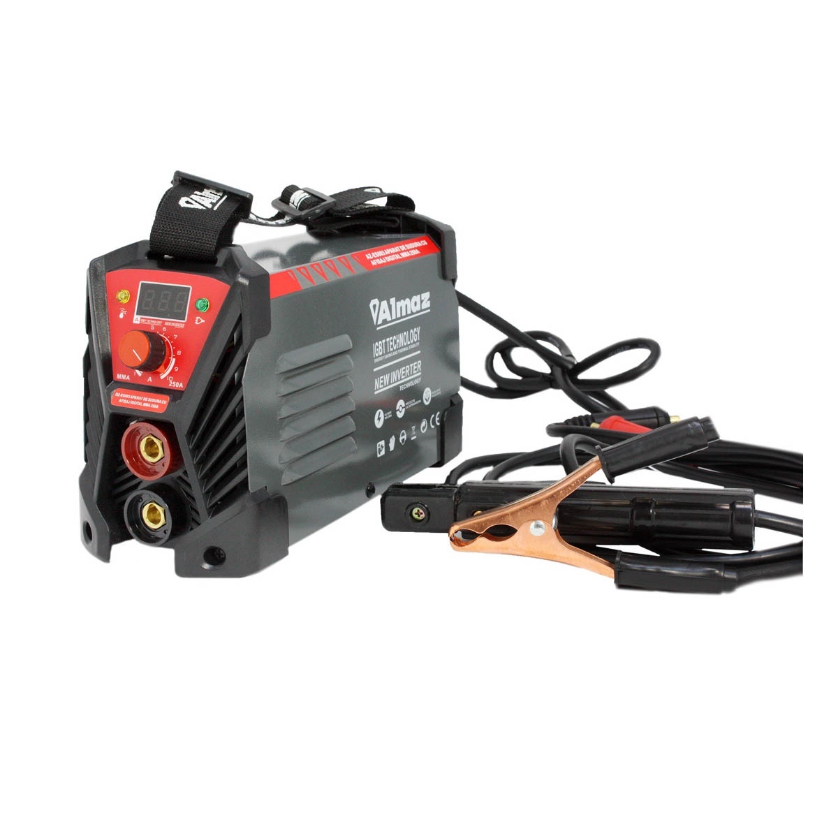 Aparat sudura Almaz, MMA, intensitate maxima 250A, afisaj digital, energy-saver