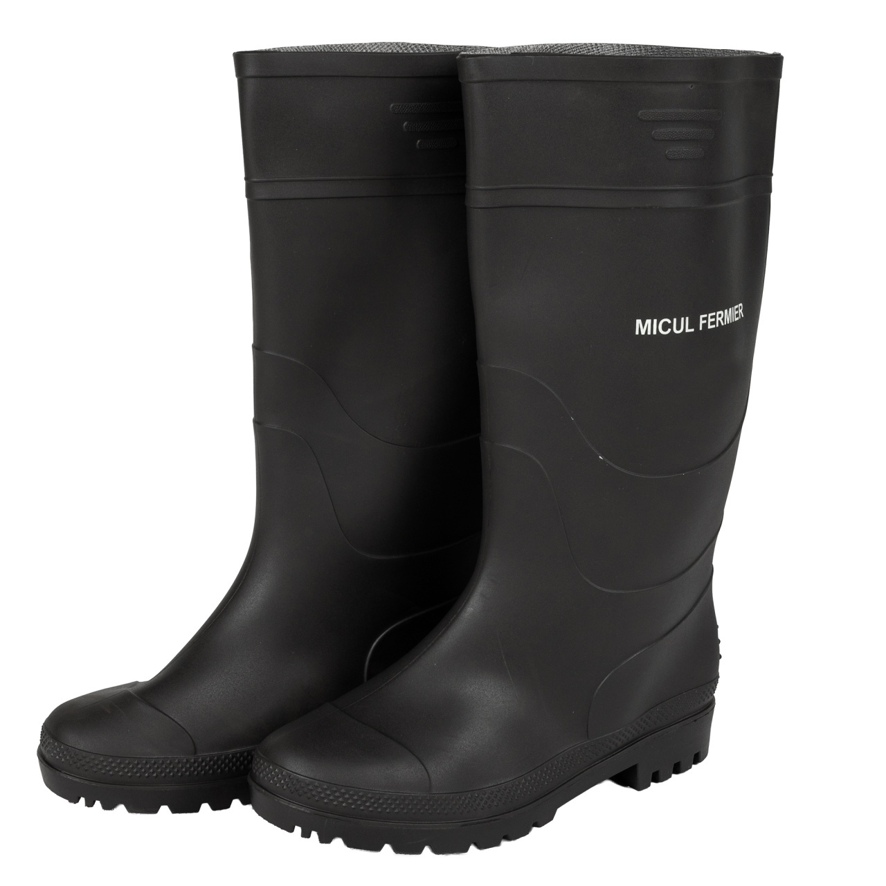 Constructii  - Cizme de cauciuc Micul Fermier 45 Negru G01