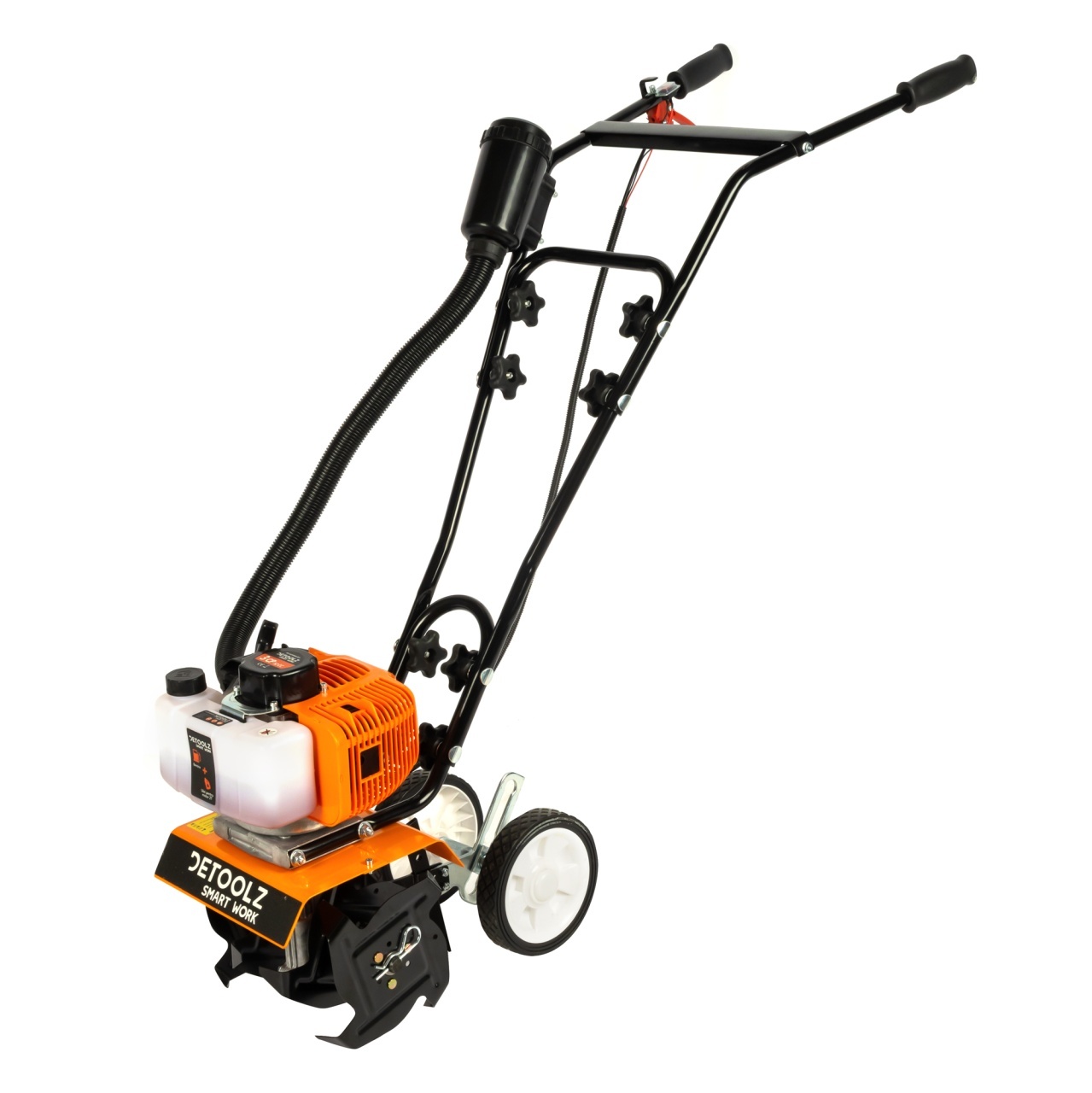Motocultor 3CP, 52CC, motor benzina 2T, cu o viteza si pornire manuala
