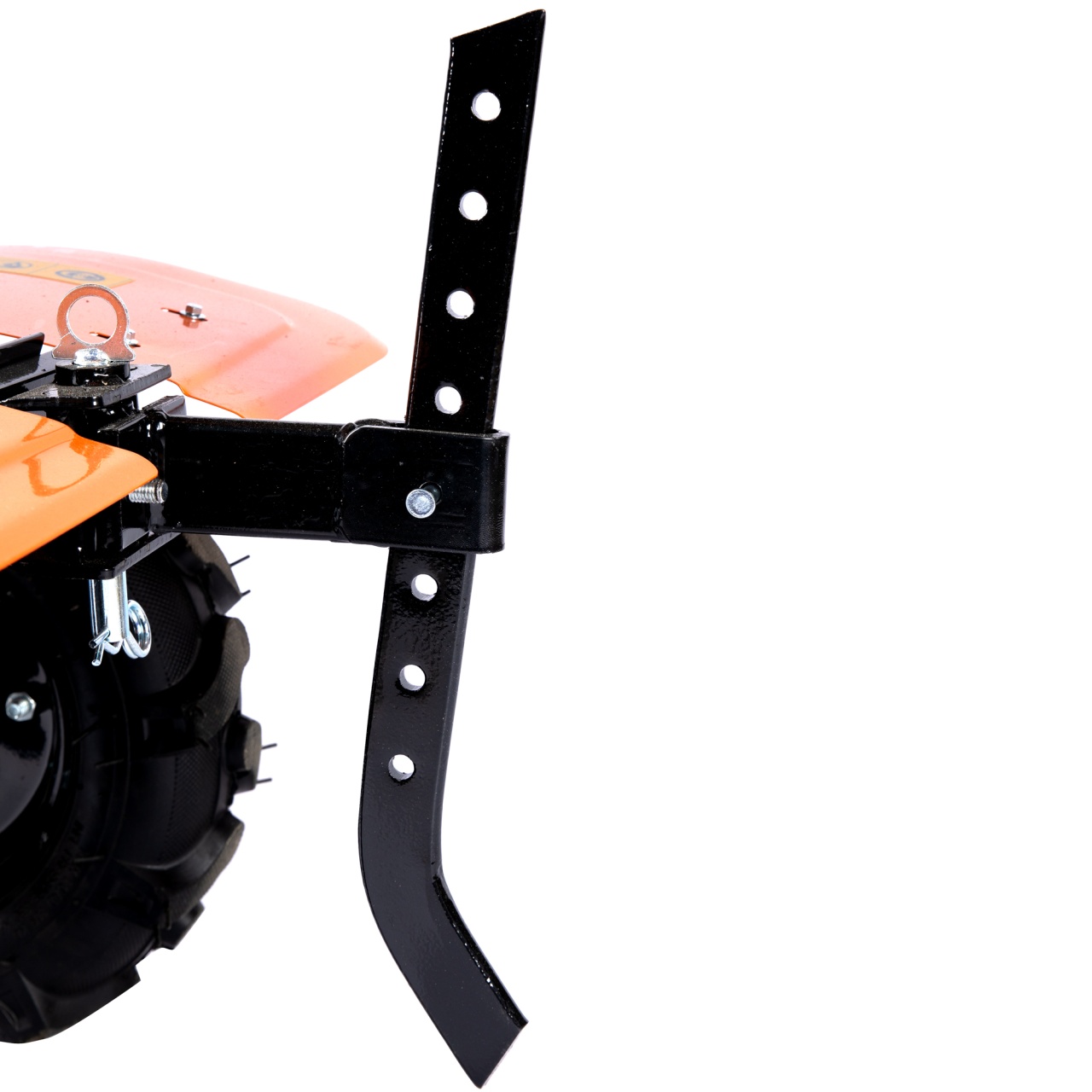 Motocultor DETOOLZ 7CP 280CC, motorina, 4T, 3 viteze, pornire manuala, cu roti [5]