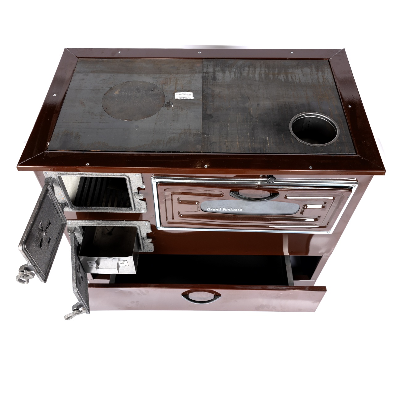 Soba pe lemne 9kW Grand Fantazia, cos dreapta - imagine 3