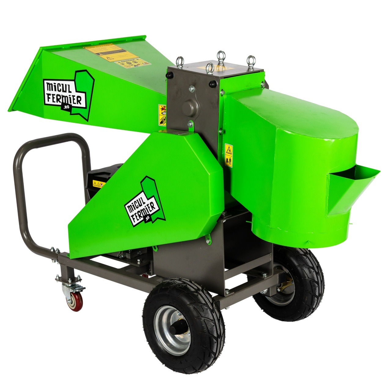 Tocator de crengi Micul Fermier, motor benzina 7CP, 80mm diametru maxim de taiere, pentru brichete [4]