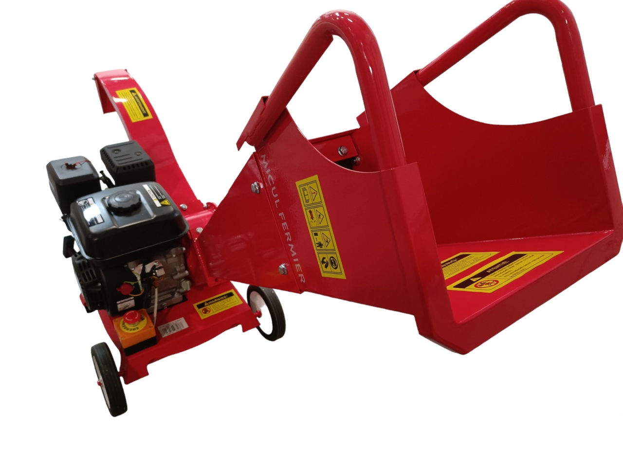 Tocator pentru crengi si vita de vie Micul Fermier, Ø50mm, motor benzina 7CP pentru rumegus [4]