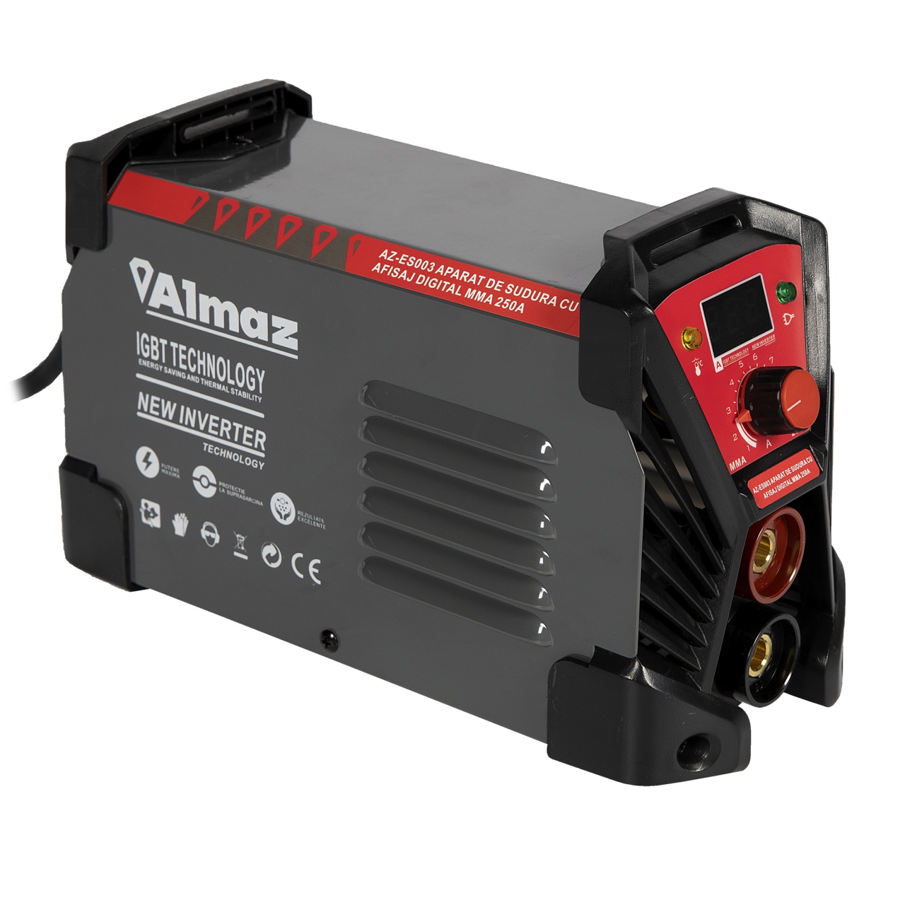 Aparat sudura Almaz, MMA, intensitate maxima 250A, afisaj digital, energy-saver - imagine 2