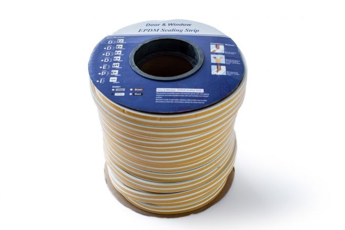 Fara categoriee - Banda Etansare Purfix 9*6MM profil D ALB