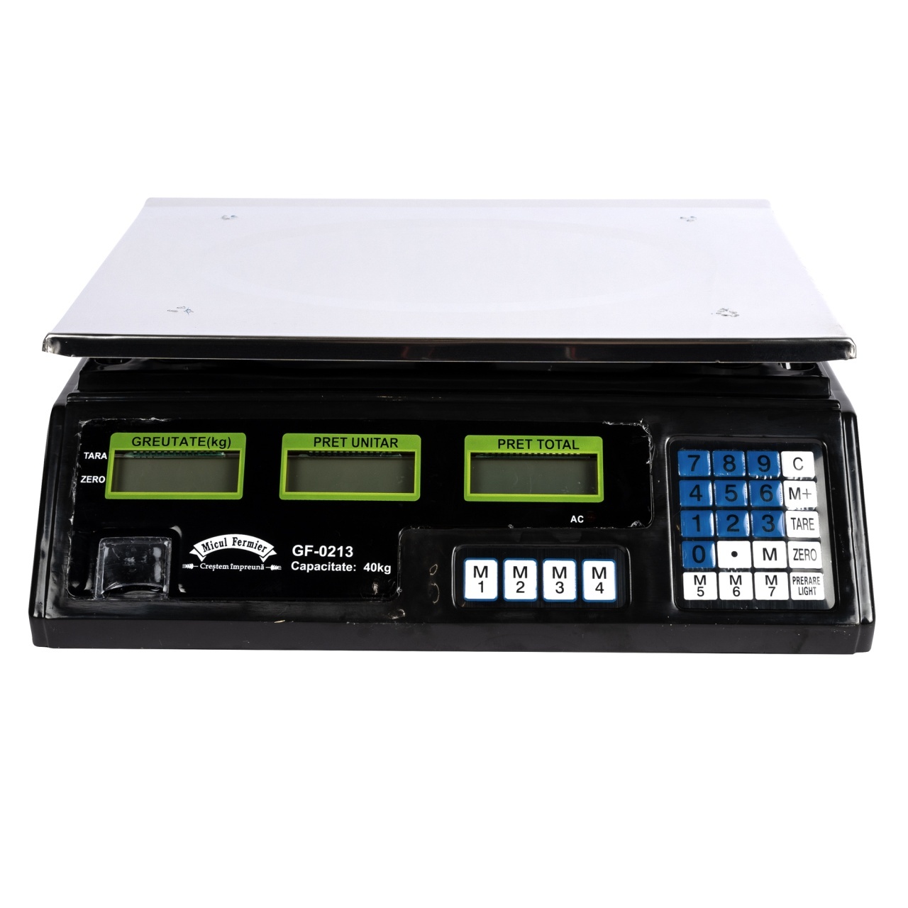 Cantar electronic Micul Fermier 40Kg afisaj dublu model 1