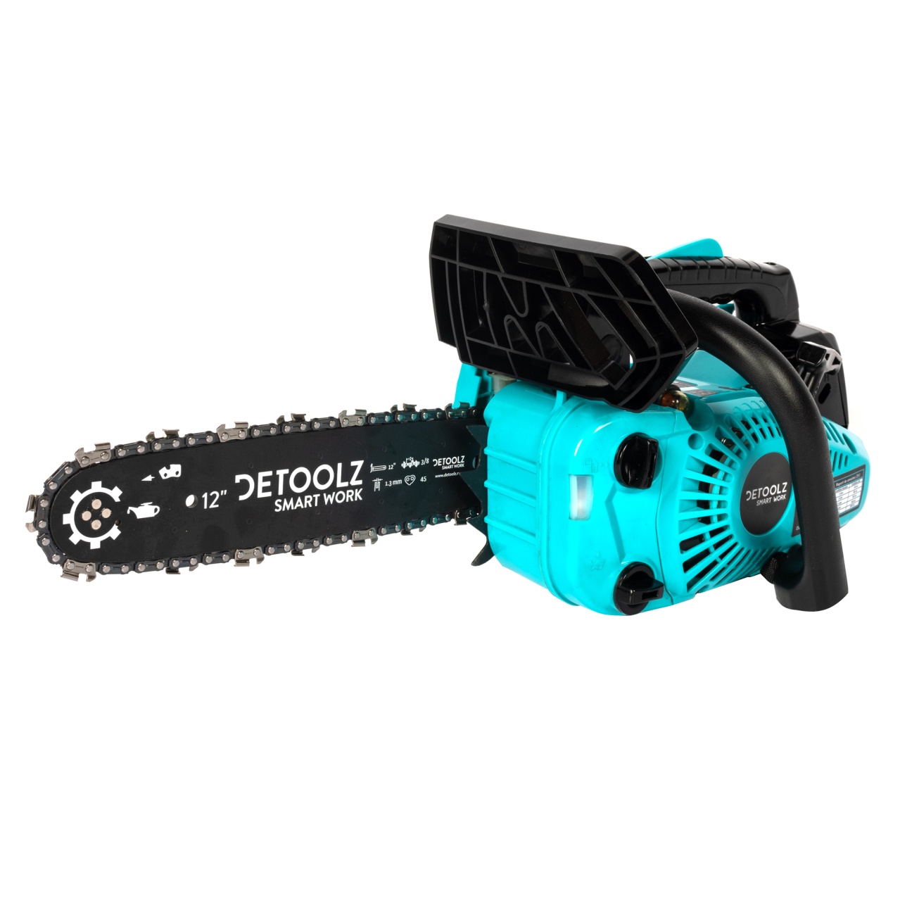 Drujba Detoolz 2500, capacitate cilindrica 25CC 1.2CP, cu lama 12'' si lant, pornire rapida - imagine 2