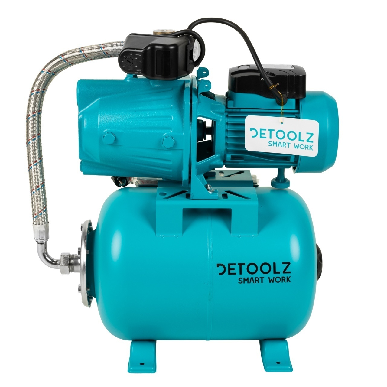 Hidrofor 0.9 KW Detoolz DZ-P104-S001-G02, Debit Maxim 3300L/h, Inaltime Maxima Pompare 45M, Corp Pompa Fonta