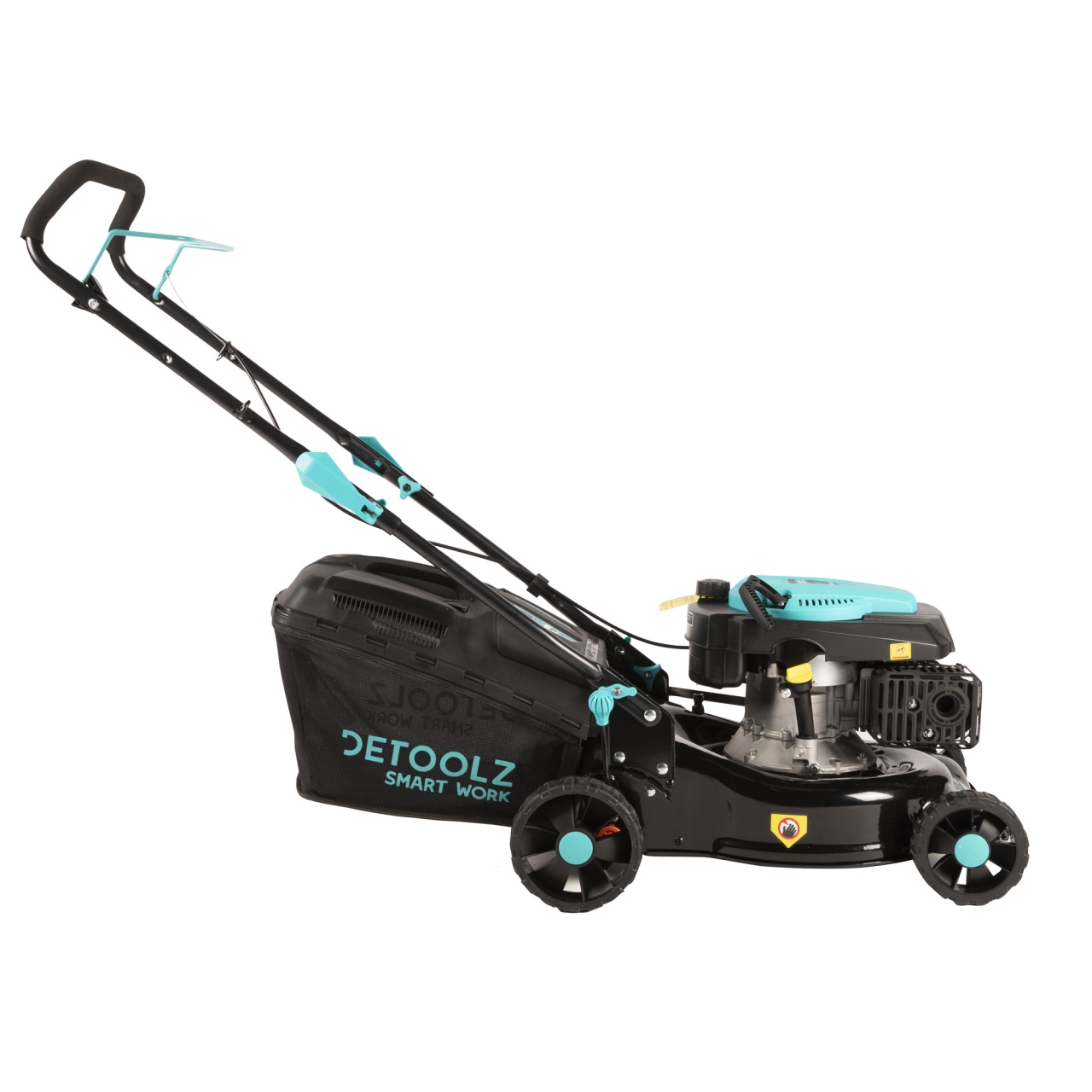 Masina de tuns gazon Detoolz, 3.5CP, 146CC, latime de taiere 43cm, colector 40L - imagine 2