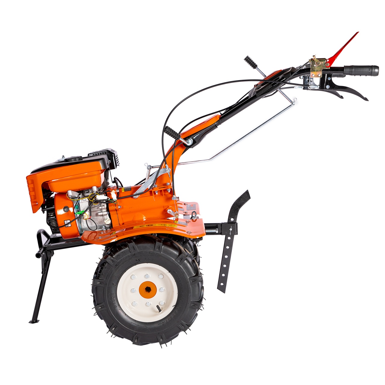 Motocultor Detoolz 8.5CP 212CC, benzina, 4T, 4 viteze, pornire manuala, cu roti - imagine 3