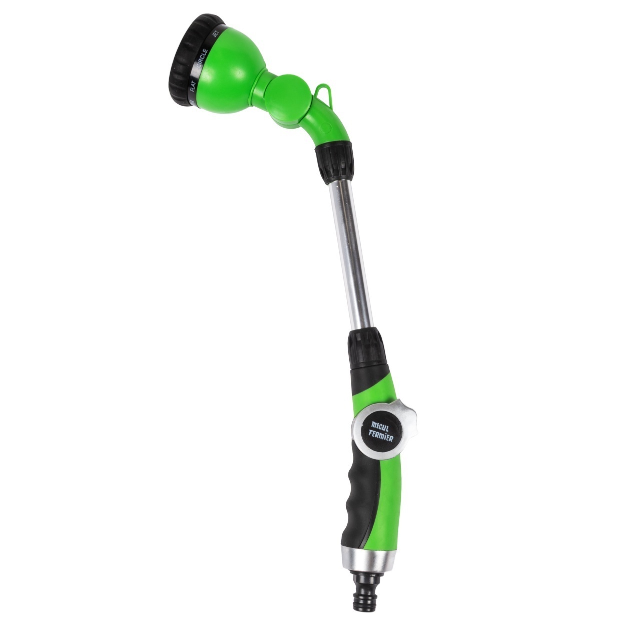 Gradina - Pistol de stropit Micul Fermier, 9 functii de stropire, cu tija