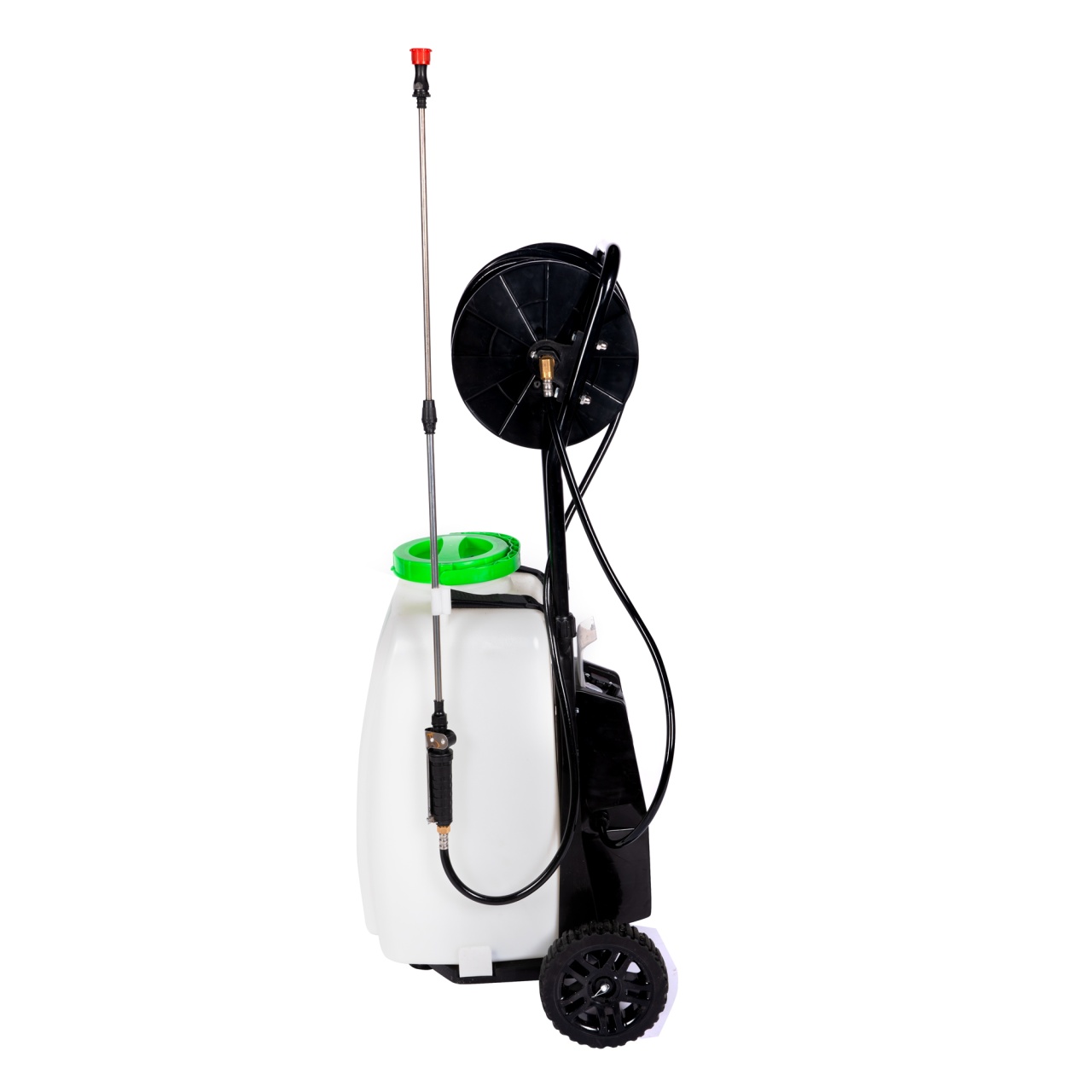 Pulverizator cu acumulator Micul Fermier, capacitate 40l, cu roti - imagine 2