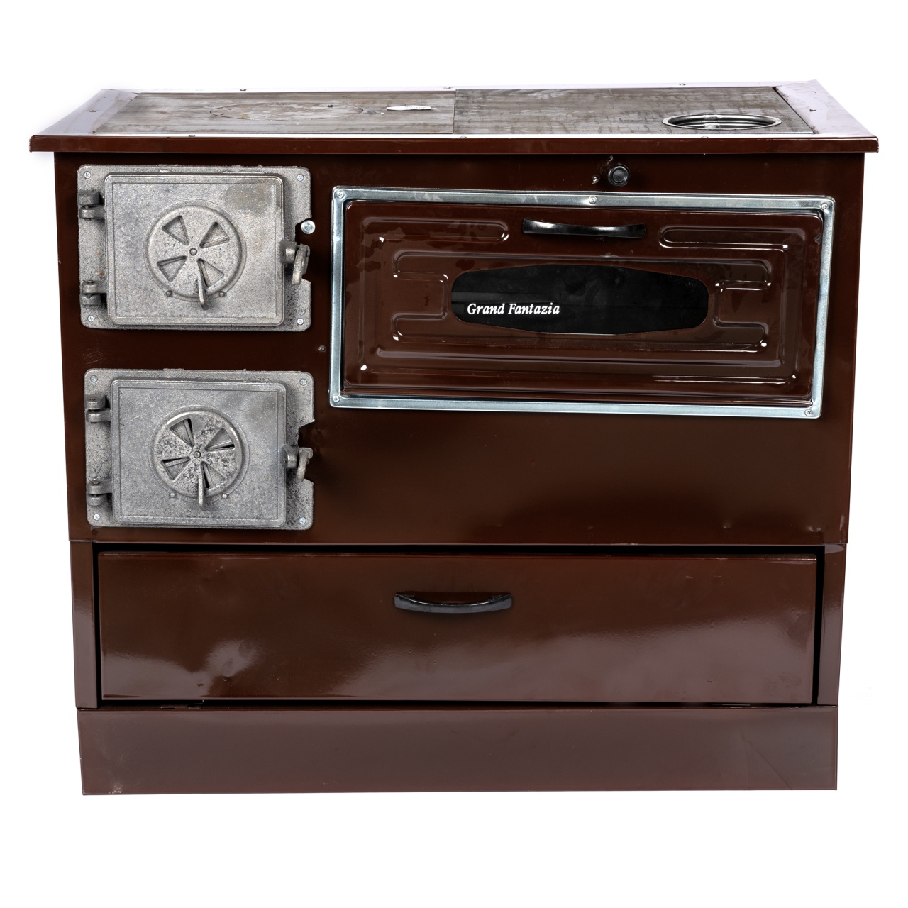 Incalzire, Climatizare Instalatii - Soba pe lemne 9kW Grand Fantazia, cos dreapta