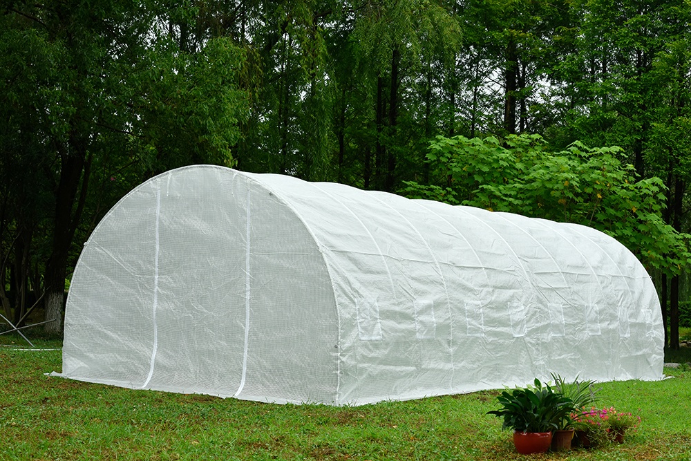 Solar/Sera 8X3x2m Micul Fermier GF-2046, Polietilena, Densitate 140G/mp UV4