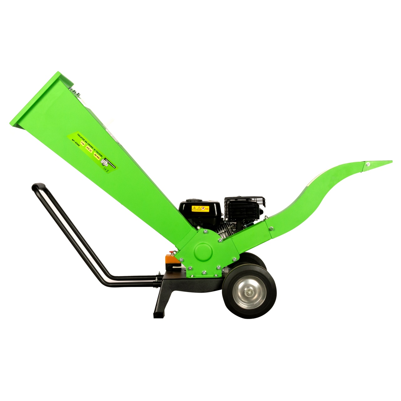 Tocator pentru crengi si vita de vie Micul Fermier, Ø60mm, motor benzina 7CP pentru rumegus [2]