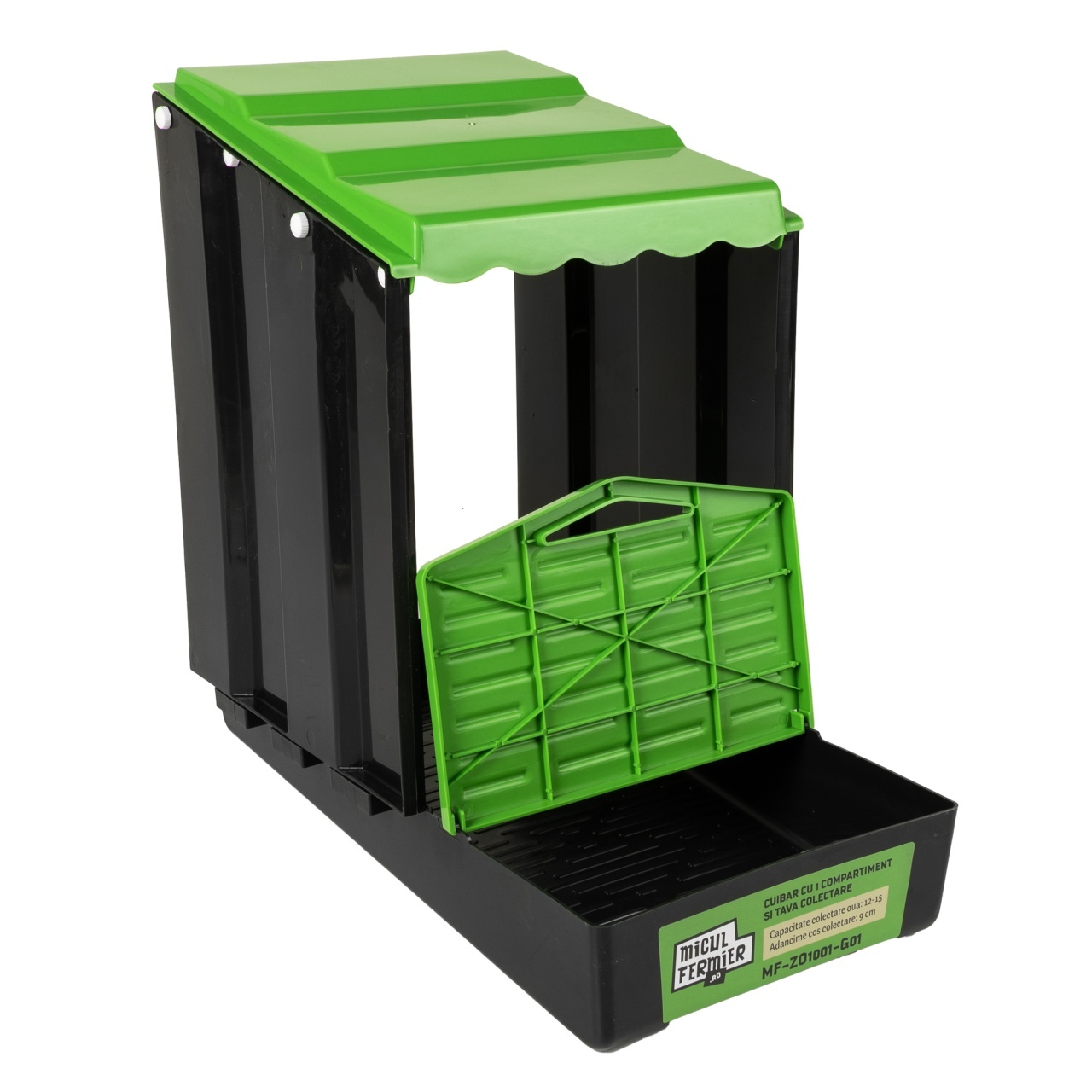 Cuibar Micul Fermier, 1C, cu tava de colectare [5]