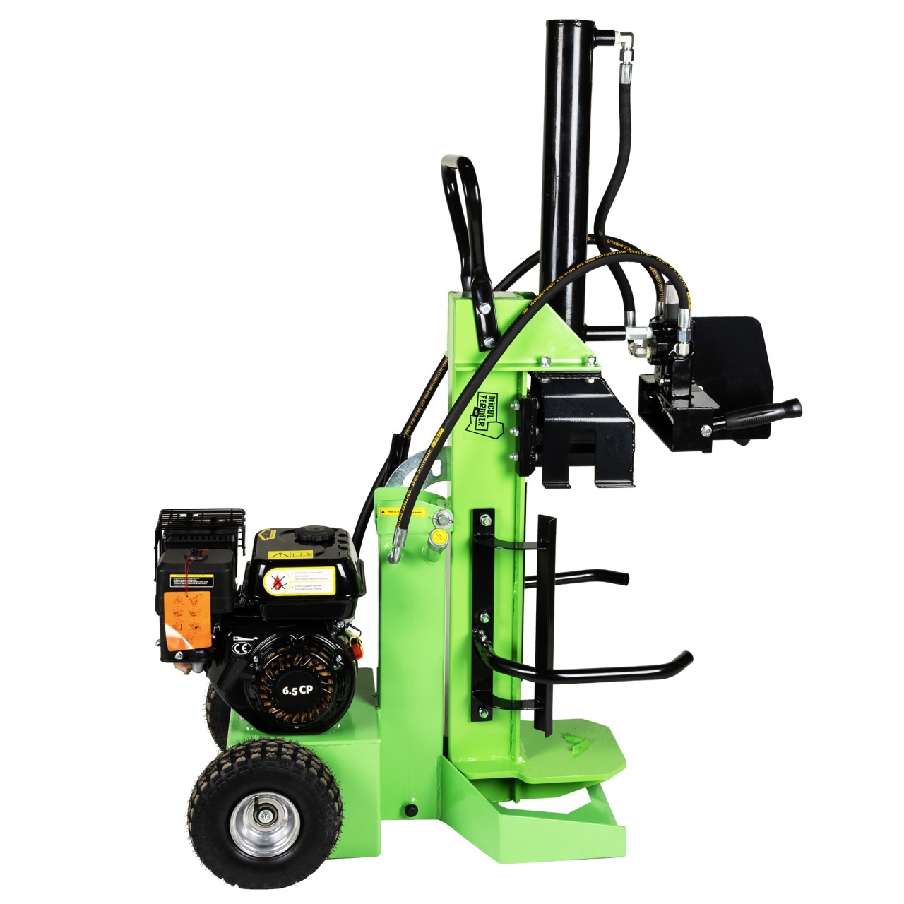 Depicatotoare si tocatoare crengi - Despicator de lemne Micul Fermier, 6.5CP, 12T Ø30cm B4T