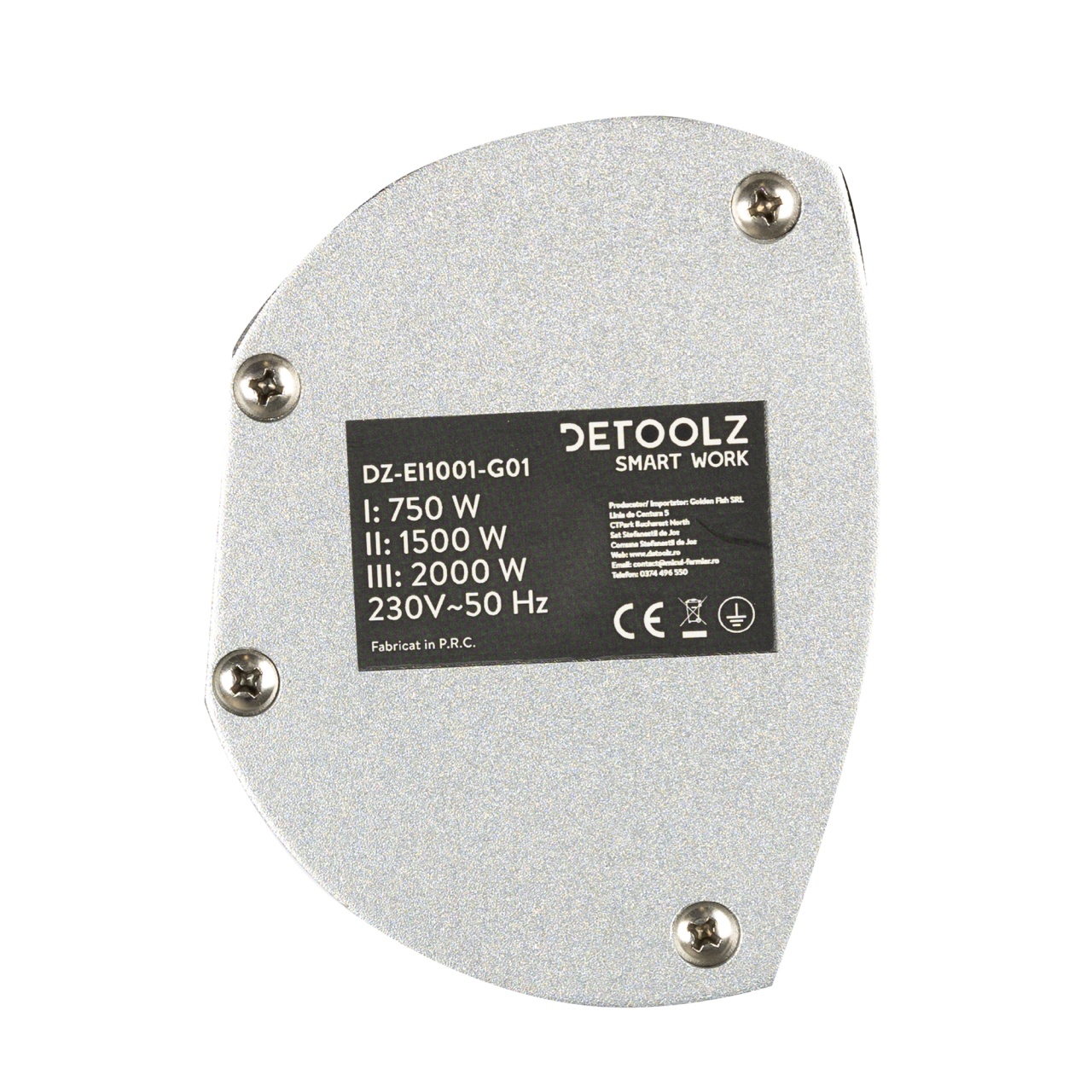 Incalzitor pentru terasa Detoolz, 2KW, 3 trepte de putere, inaltime ajustabila pana la 2.1m, cu telecomanda [5]