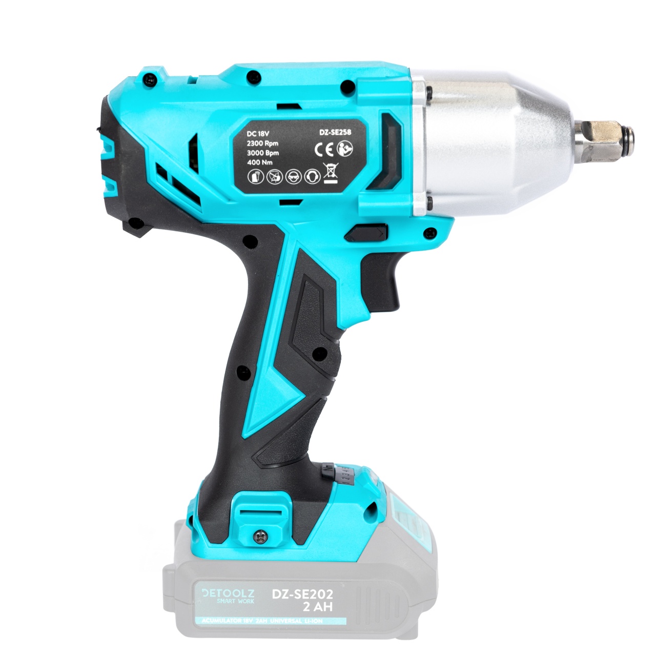 Masina de insurubat cu impact 400 Nm 18V Li-ion [2]