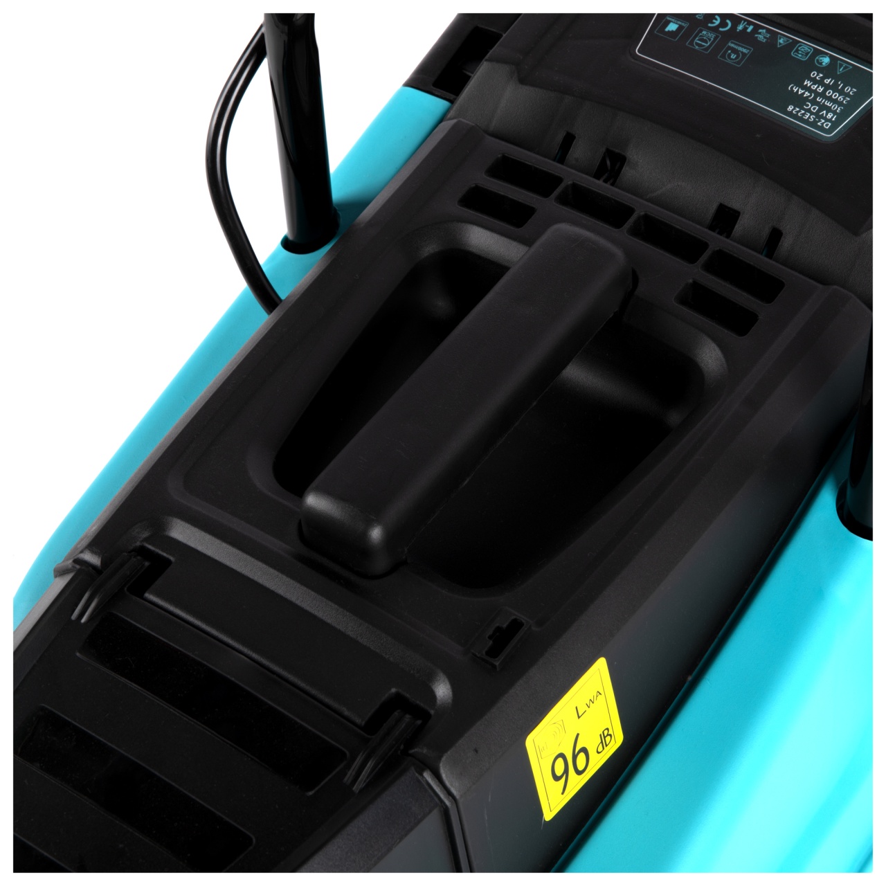 Masina de tuns gazon Detoolz, 18V, latime de taiere 32cm, colector 20L - imagine 3