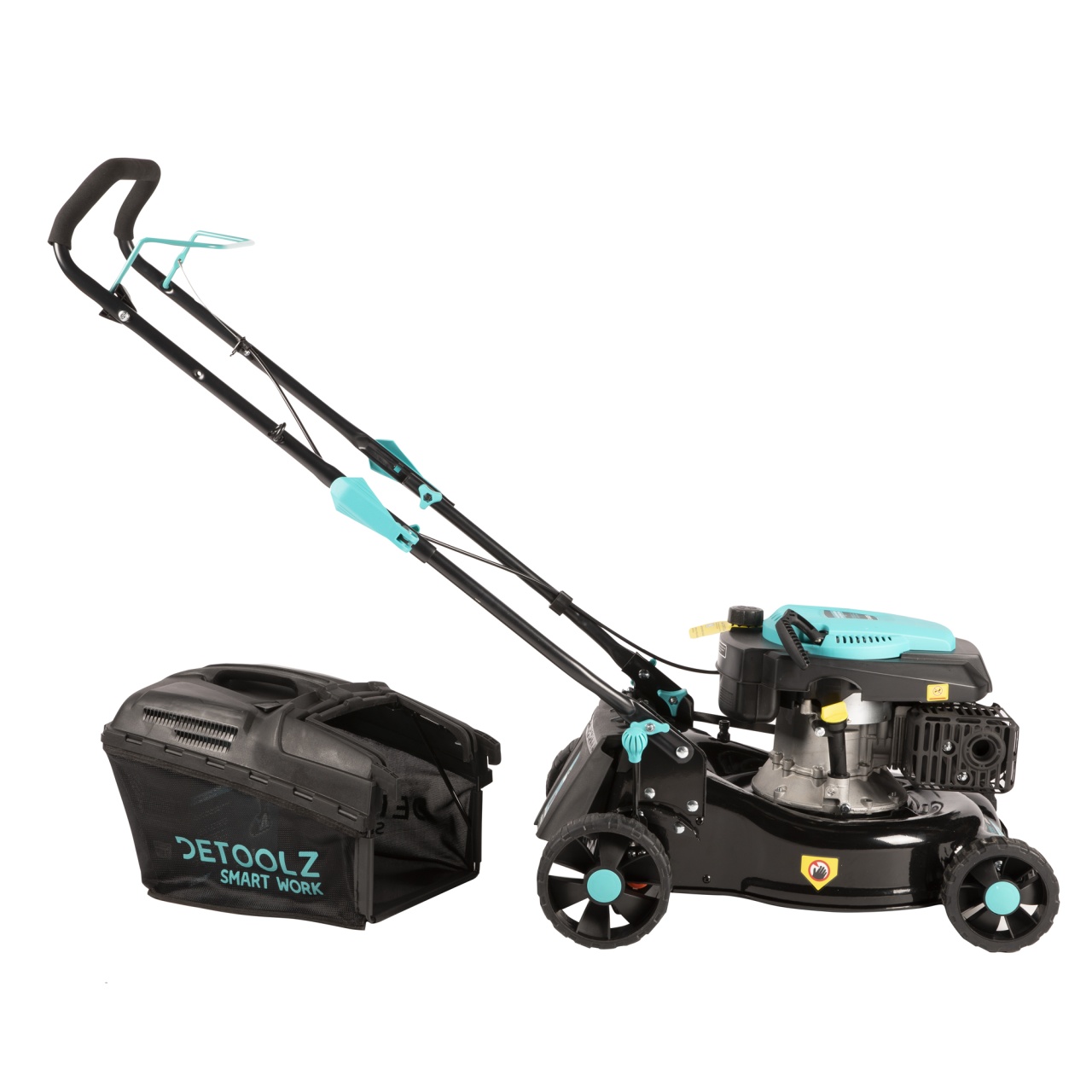 Masina de tuns gazon Detoolz, 3.5CP, 146CC, latime de taiere 43cm, colector 40L - imagine 3