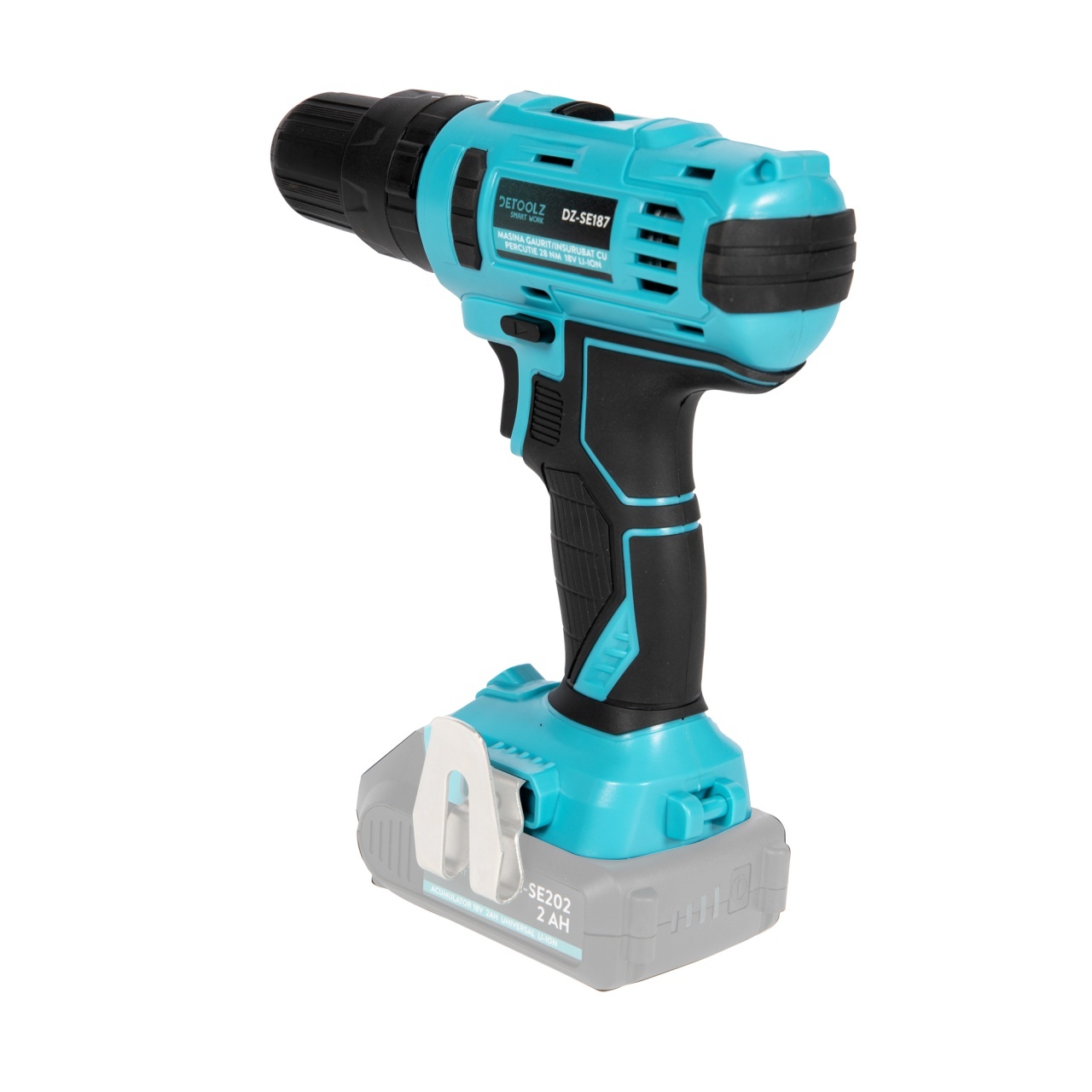 Masina gaurit insurubat percutie 28Nm 18V Li-ion - imagine 2